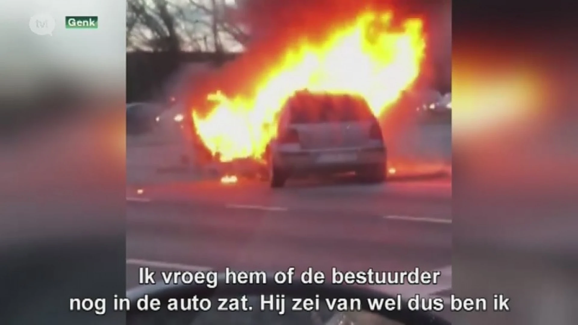 Güler Sonmez redde Genkenaar uit brandende auto