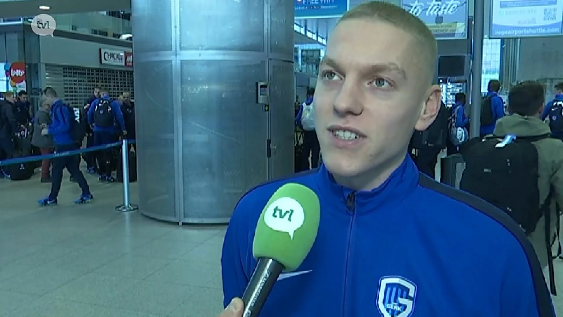 Bekijk hier het eerste interview van Casper De Norre als speler van Racing Genk