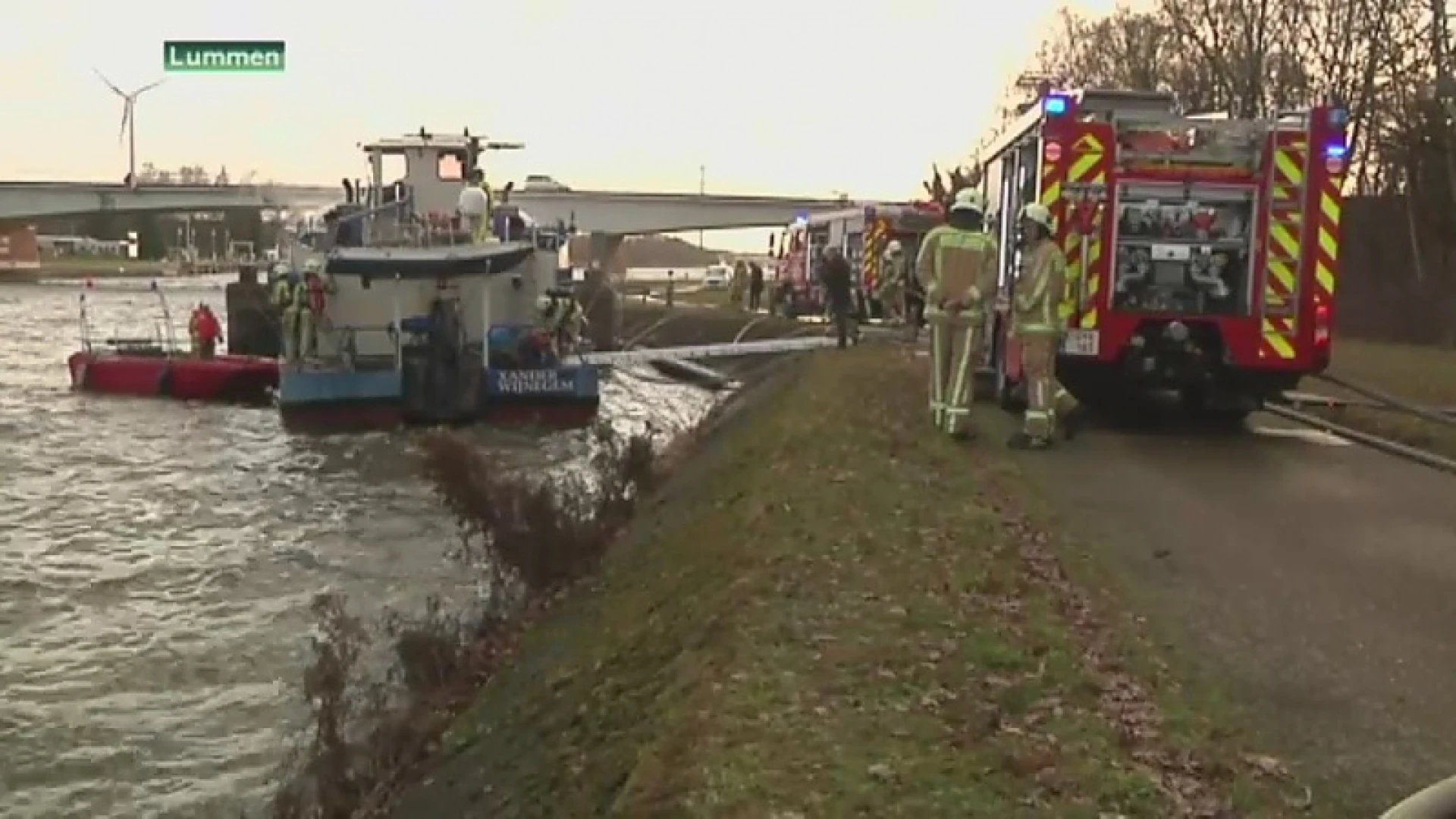Brandende boot in Lummen legt binnenvaart plat