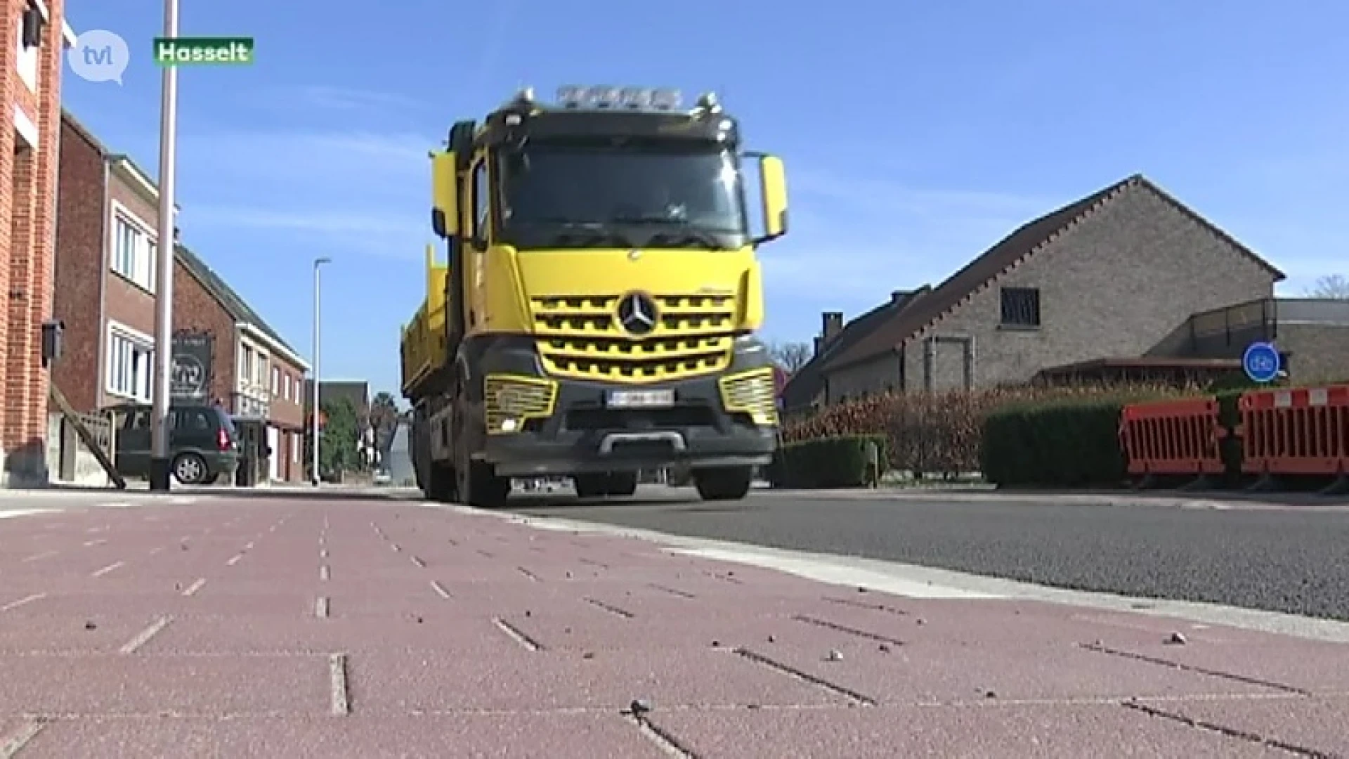 Slimme camera''s moeten zwaar verkeer uit centrum van Kuringen houden