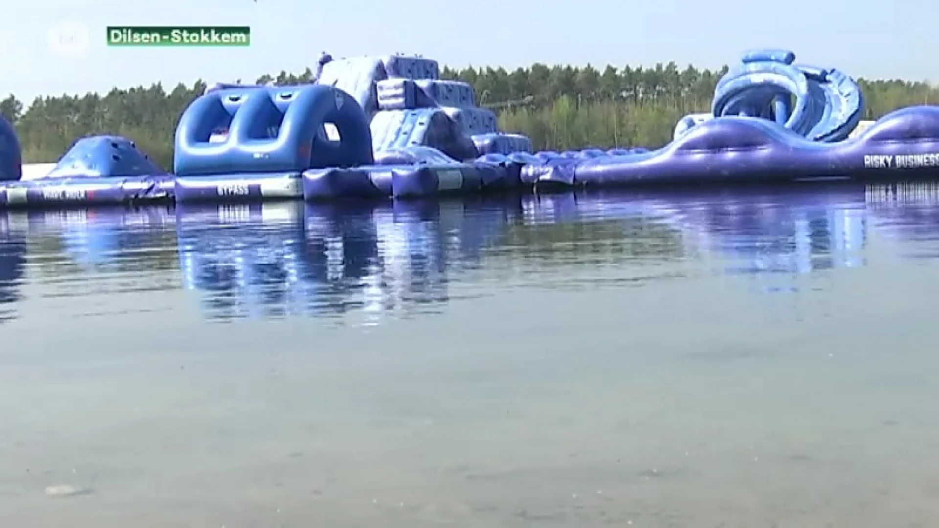 Aquapark Terhills nu al in de steigers voor mooie weer dat eraan komt