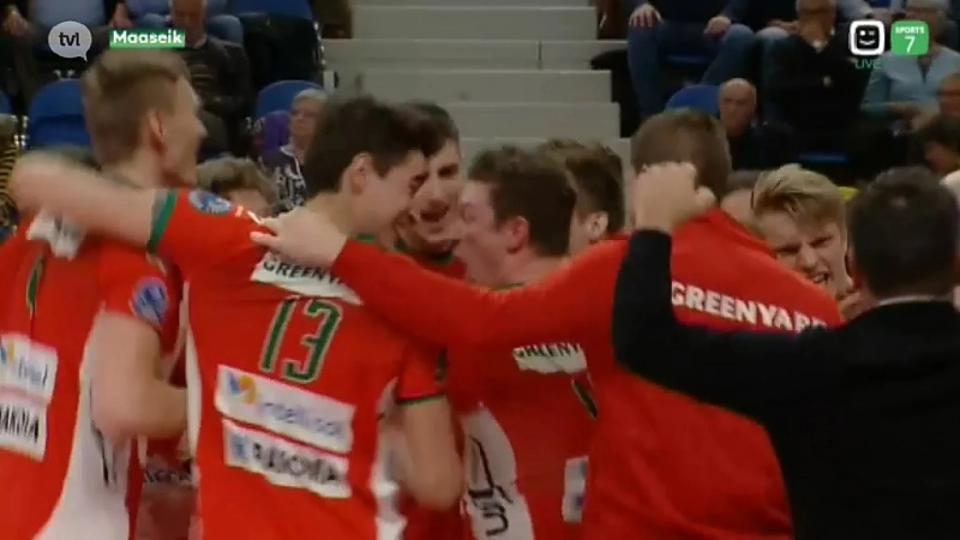 Maaseik neemt de leiding in titelfinale na zinderende tiebreak