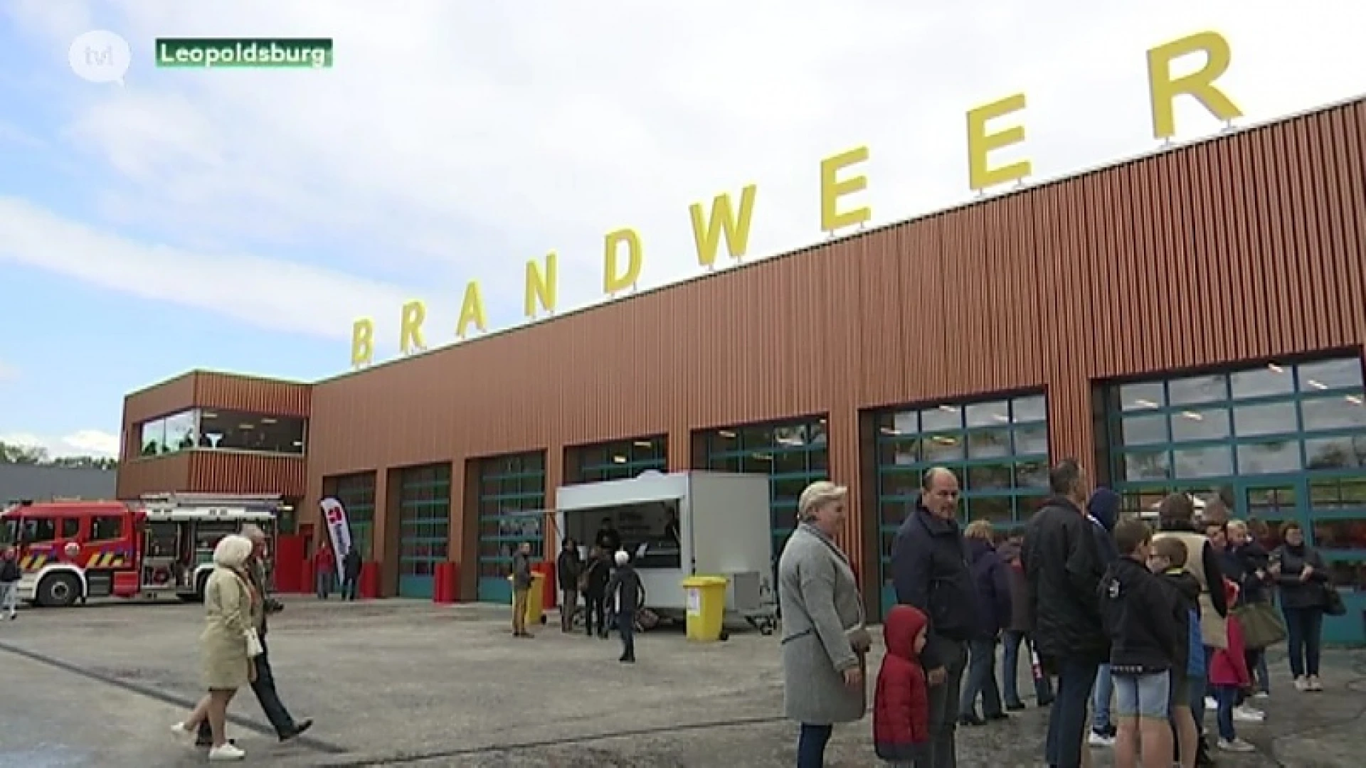 Kampenaren ontdekken nieuwe brandweerkazerne Leopoldsburg