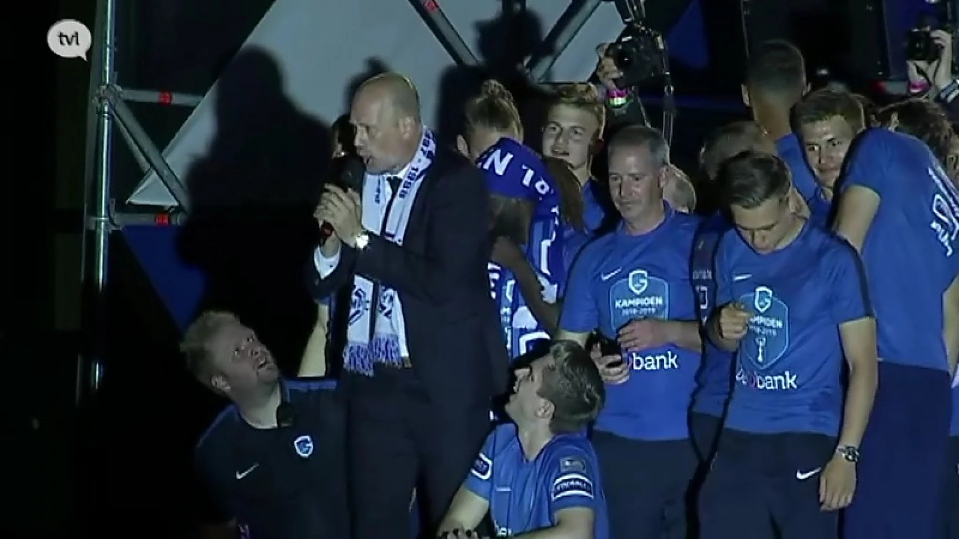 Genkse kampioenen feestelijk onthaald door supporters
