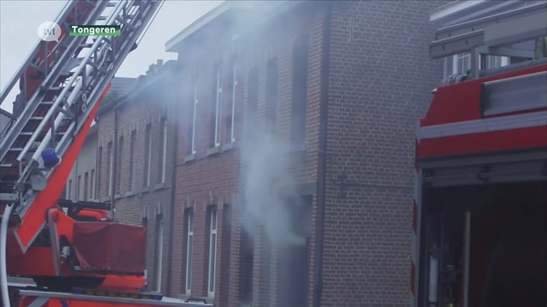 Zware woningbrand in Tongeren