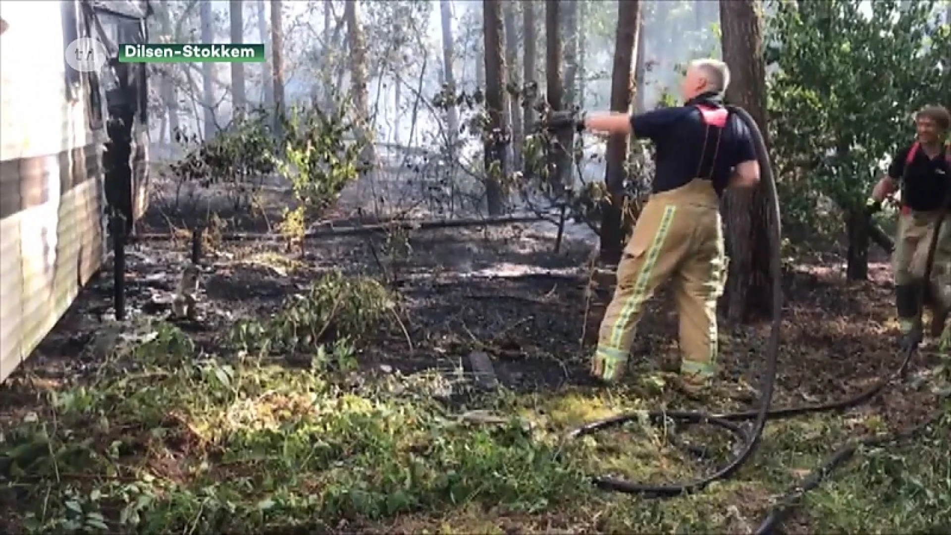 Bosbrand in Dilsen-Stokkem