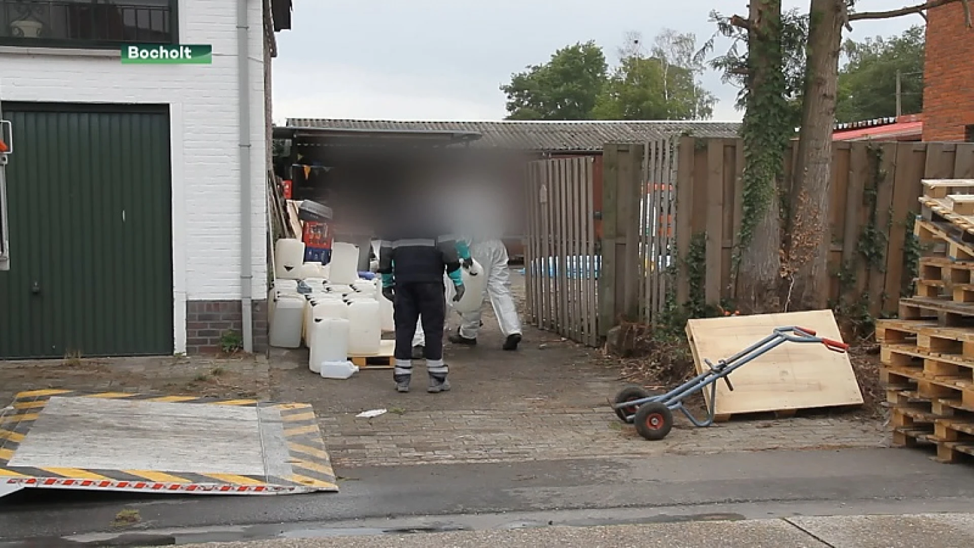 Drugslabo ontdekt bij gezin met jonge kinderen in Bocholt
