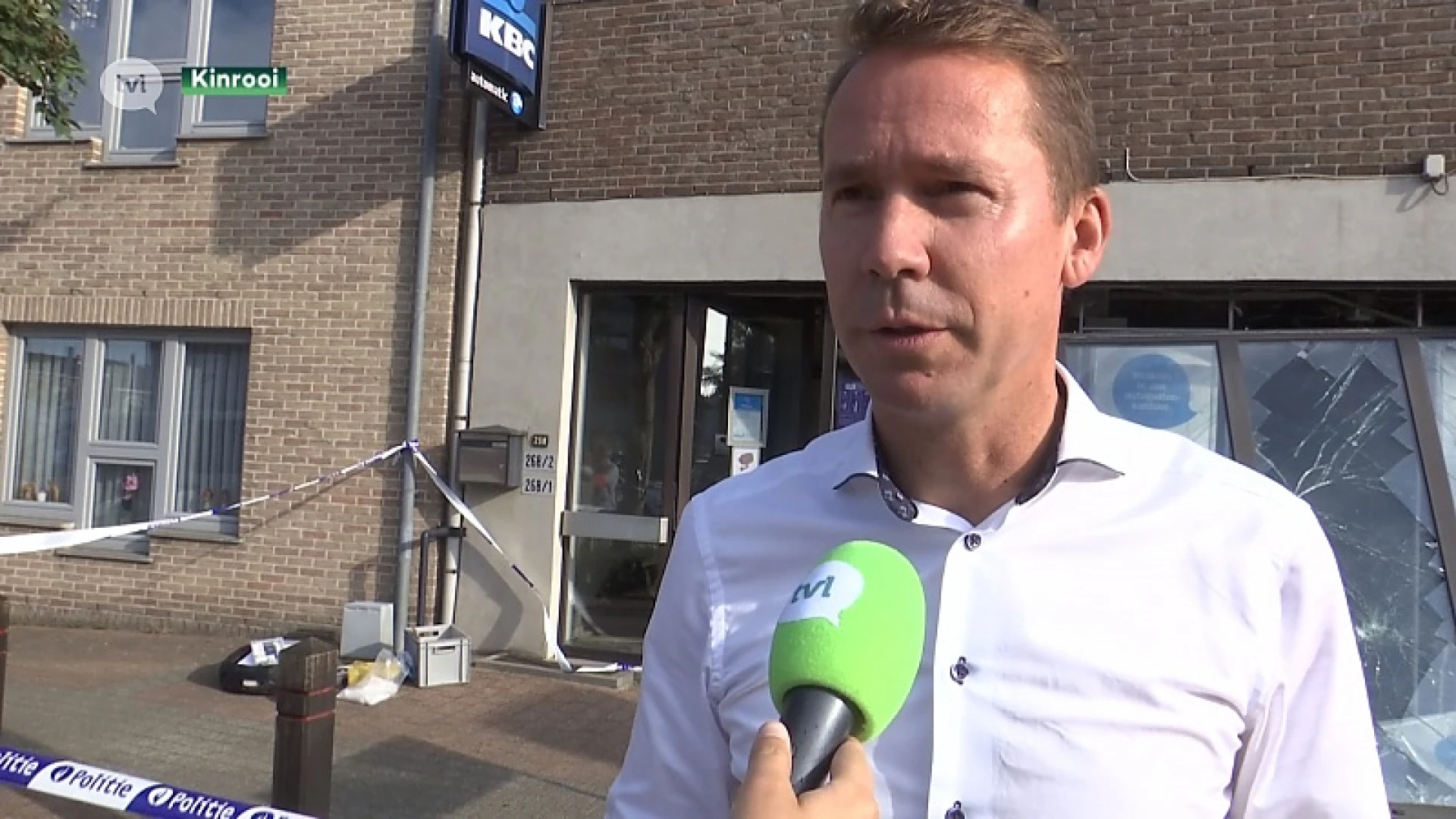Burgemeester Brouns was zelf ooggetuige van plofkraak in Kinrooi