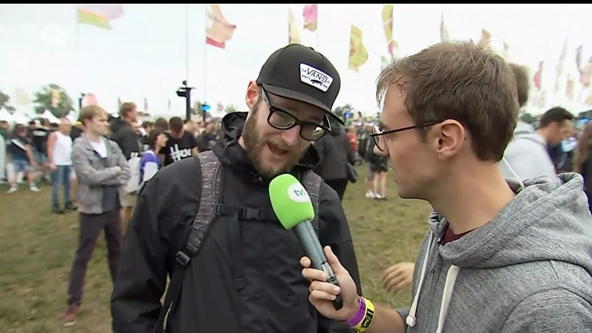''Ik ben hier alleen op het festival''