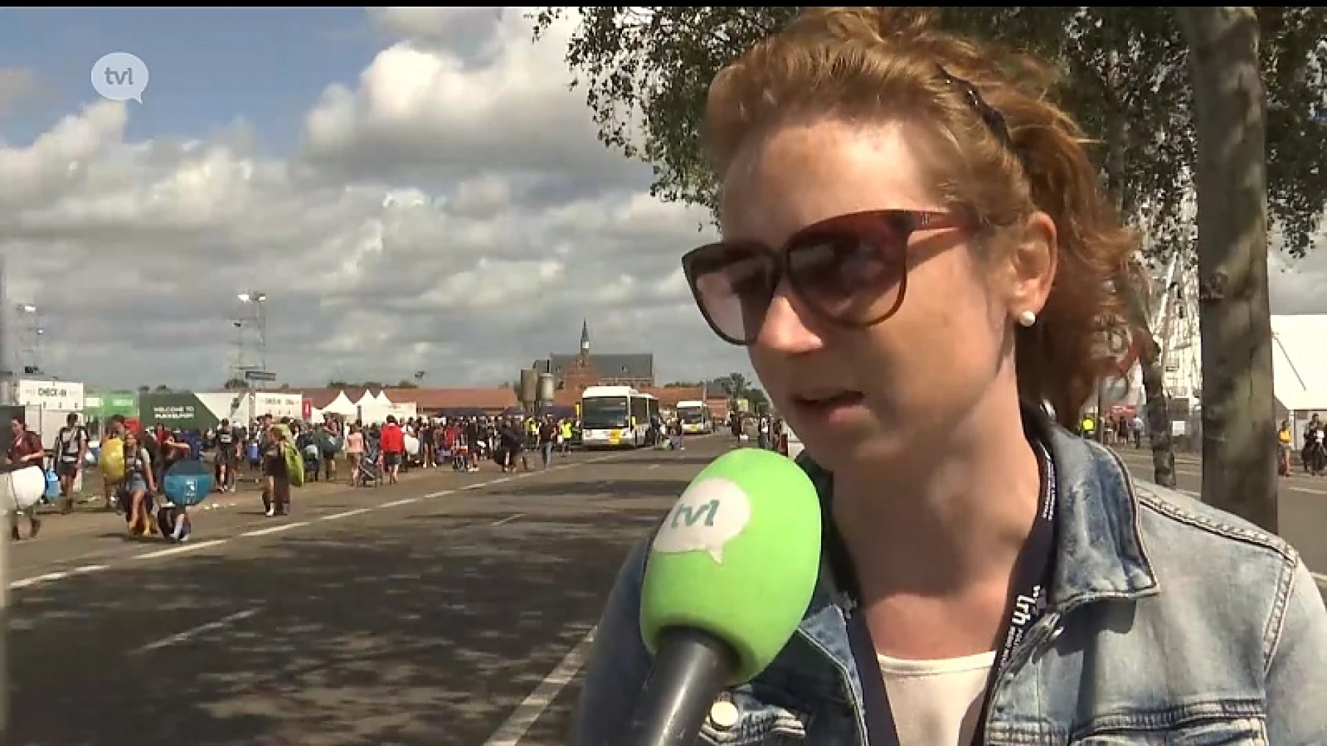 Dorien Baens (politie LRH): "Veel festivalgangers zijn gisterenavond al vertrokken"