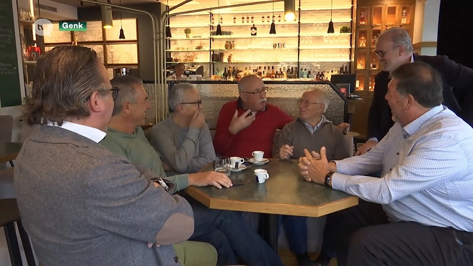 Drie Genkse broers uit Napels keren terug om hun helden aan het werk te zien