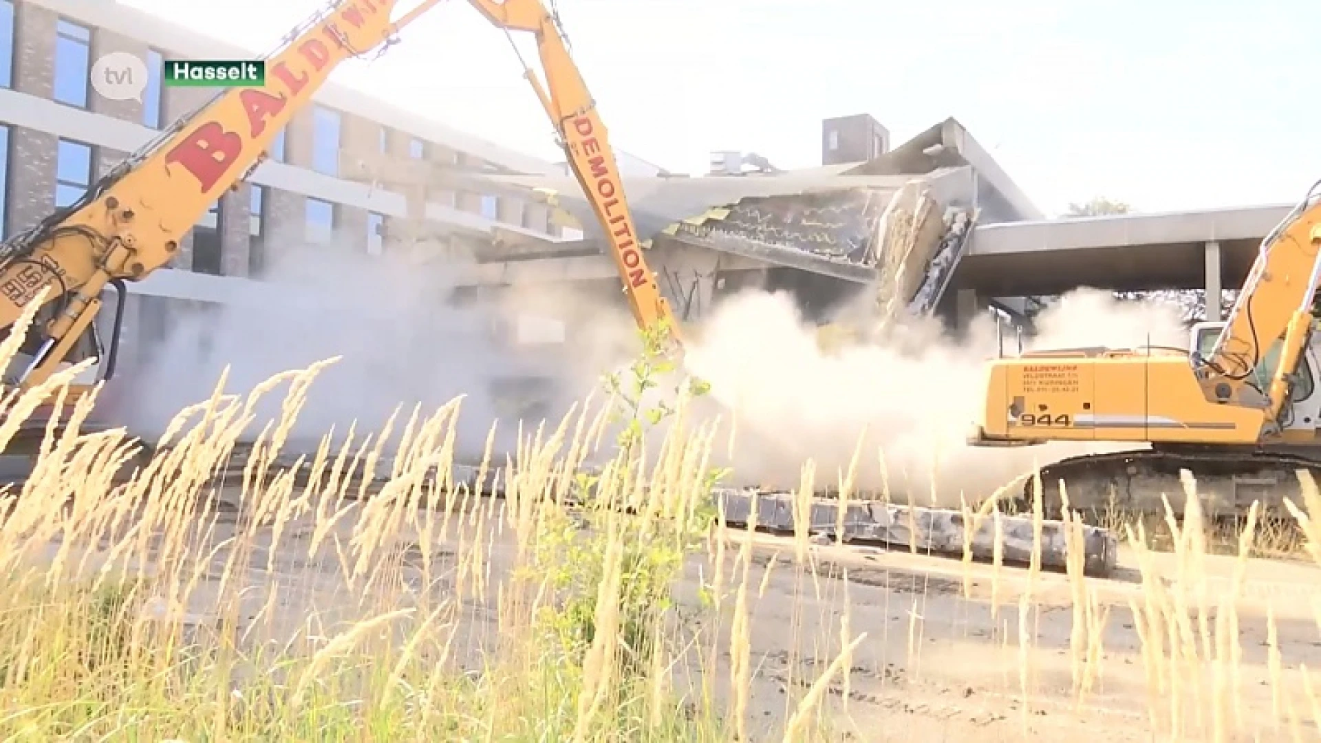 Oude gebouw Concentra afgebroken