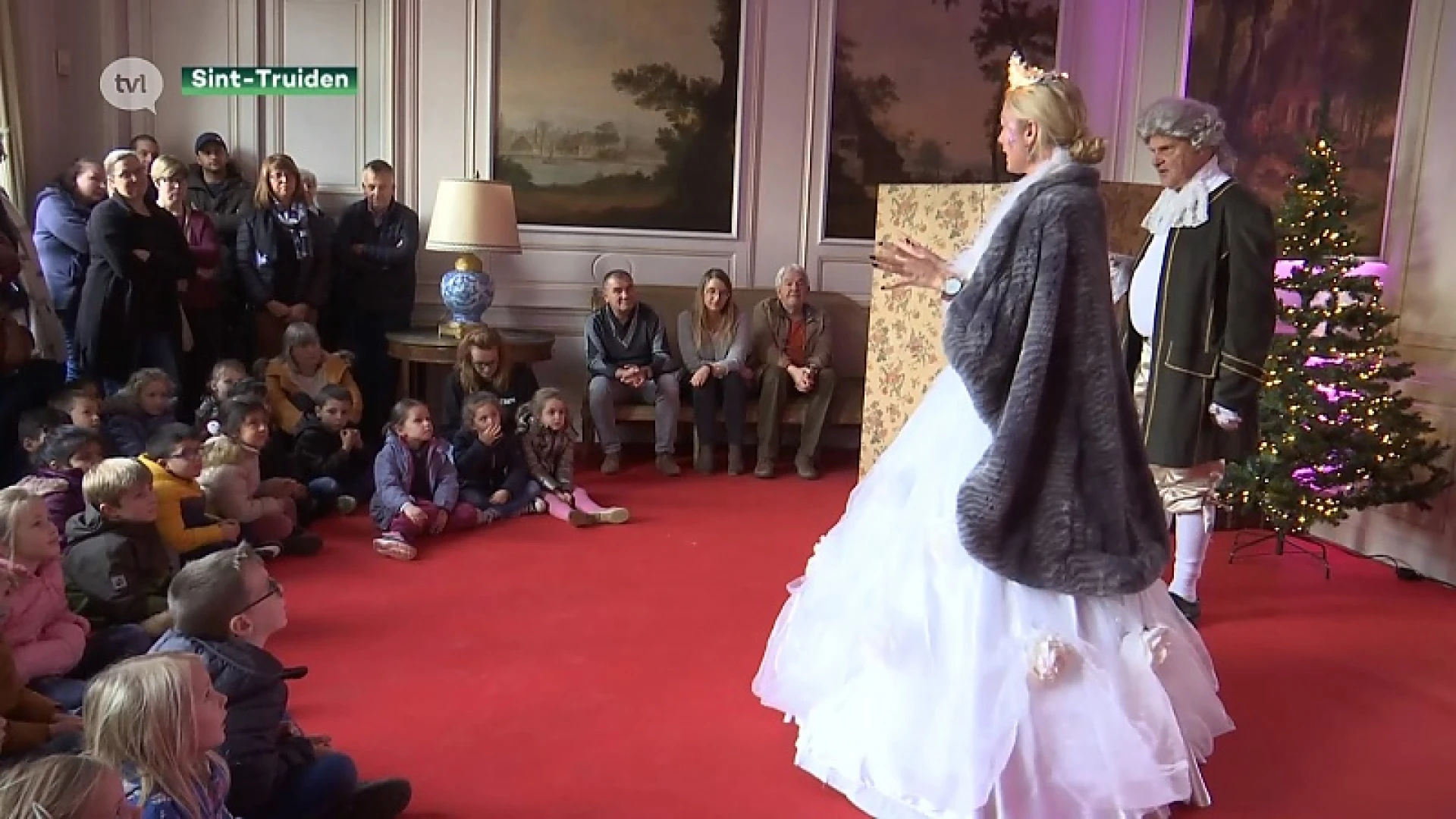 Truiense kleuters genieten van kerstmagie in kasteel van Duras