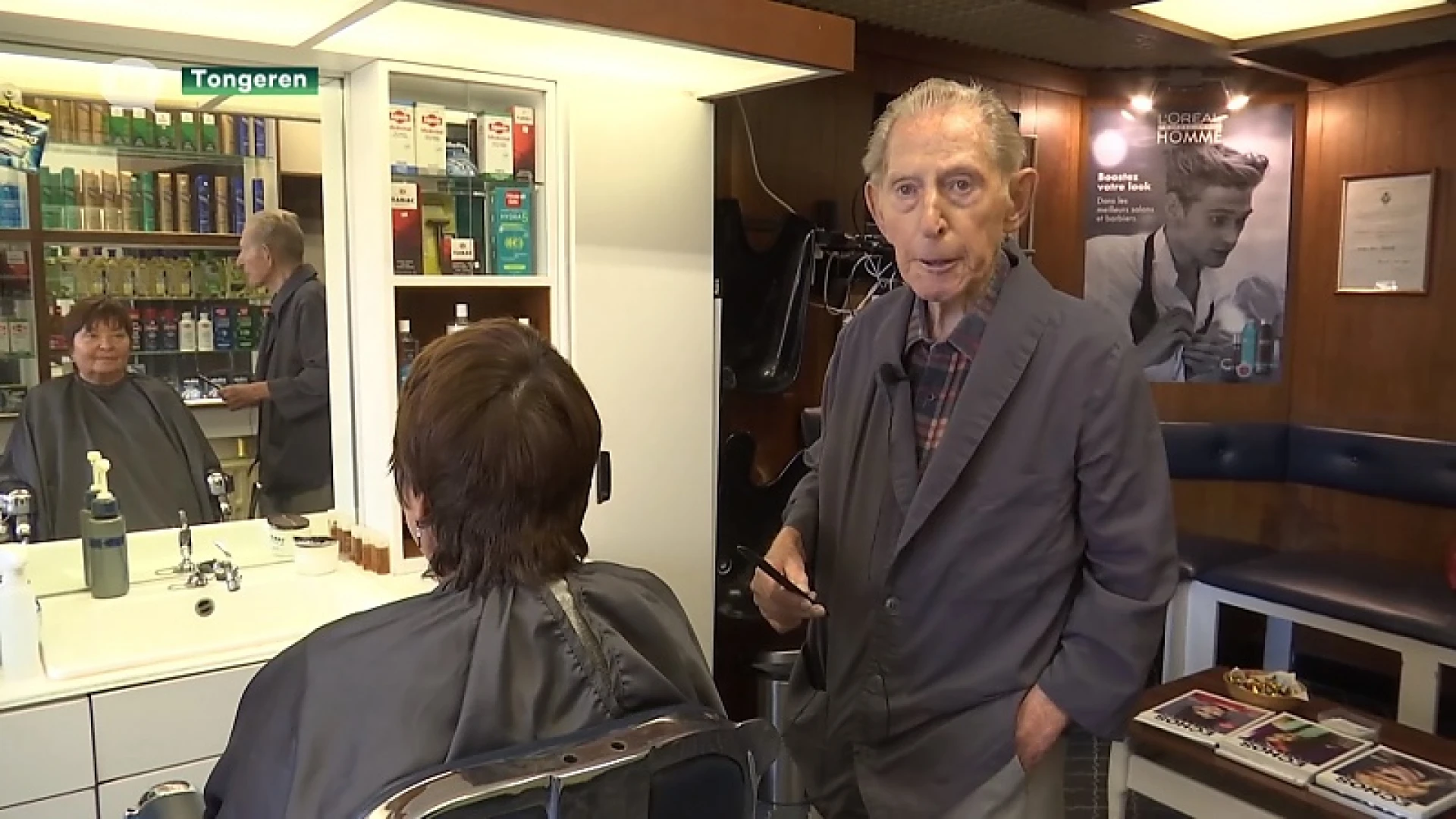 Tongerse kapper van 88 'kapt' ermee