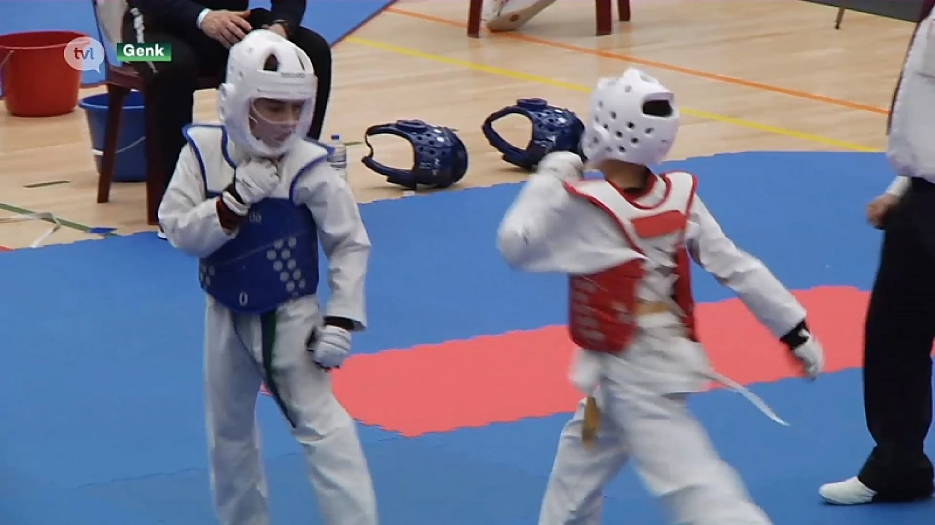 Veel volk op het BK taekwondo in Genk