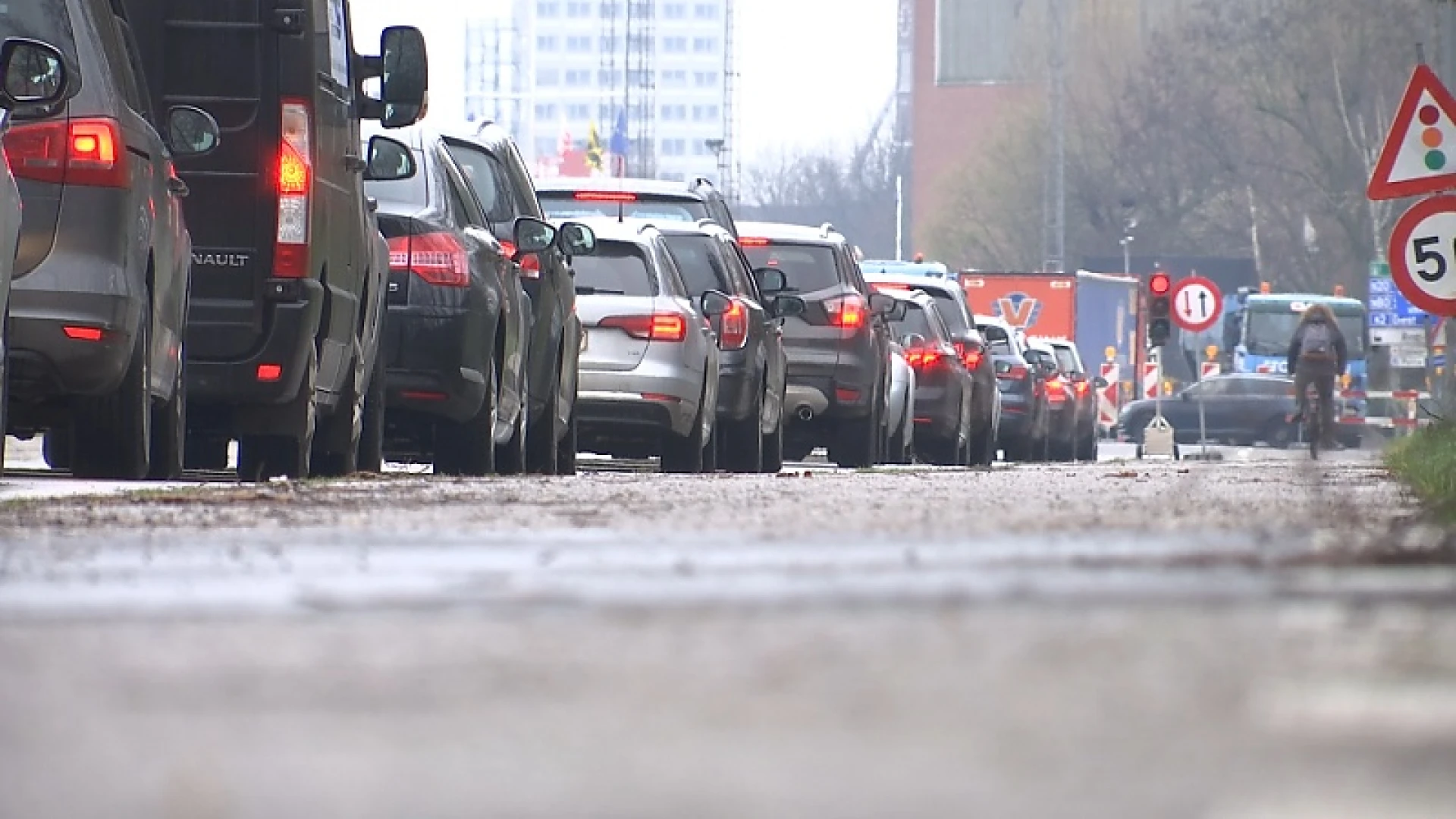Hoofdafbeelding voor artikel Verkeerschaos rond Hasselt…