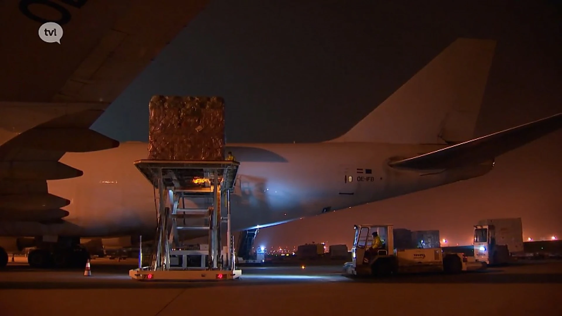 5 miljoen mondmaskers geleverd in luchthaven van Luik