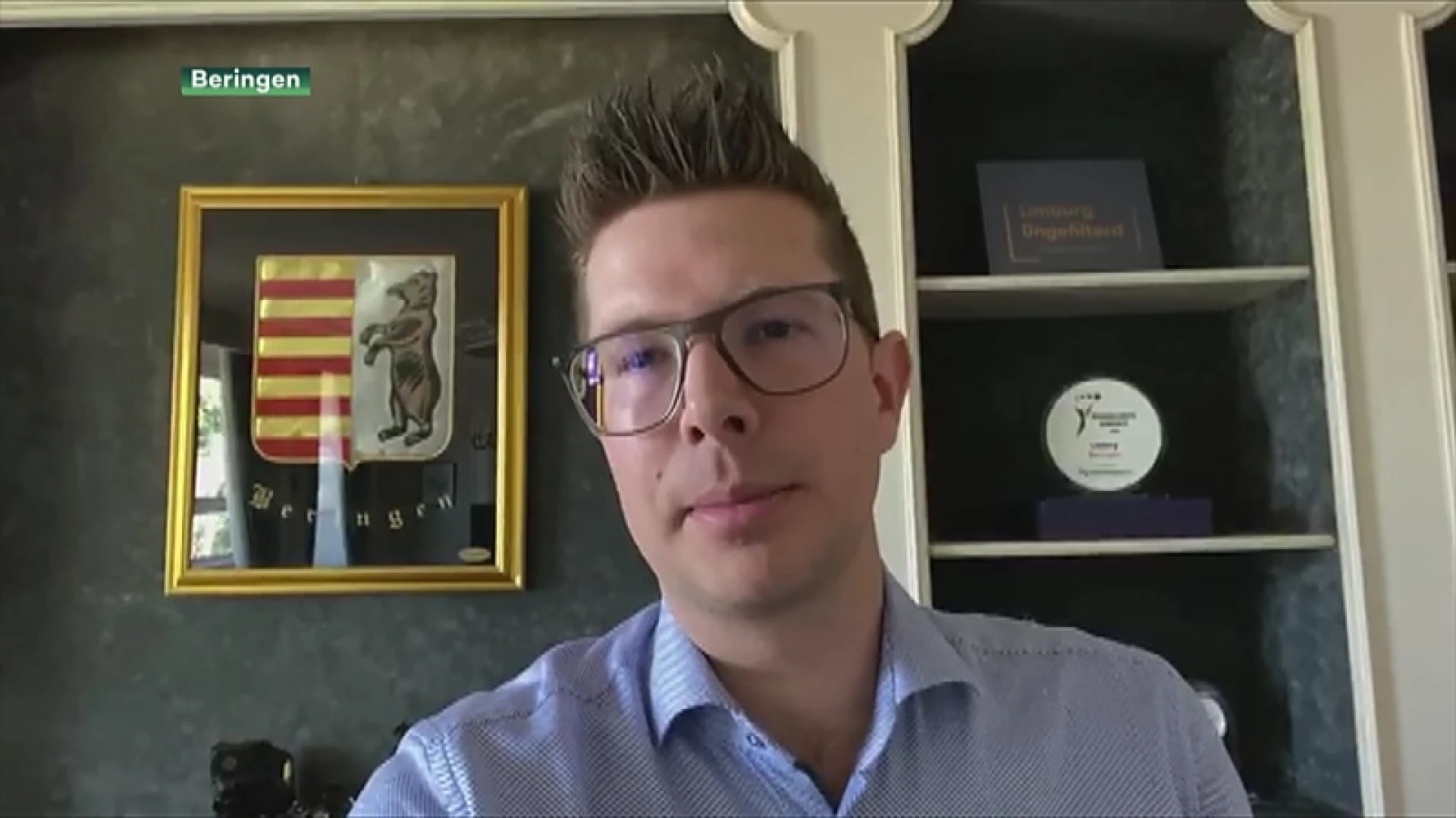 Burgemeester Thomas Vints maakt infovideo over corona voor Beringse kinderen