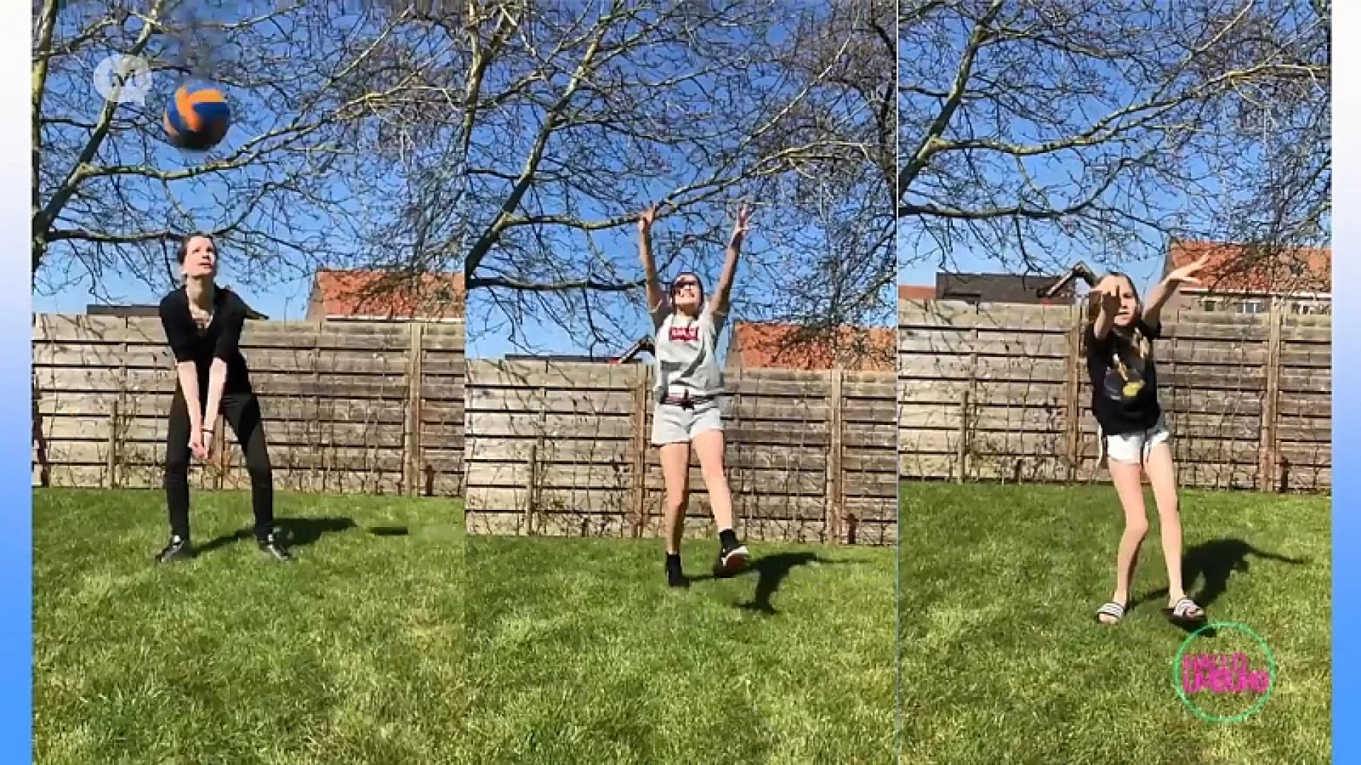 Volleyballen tegen Corona