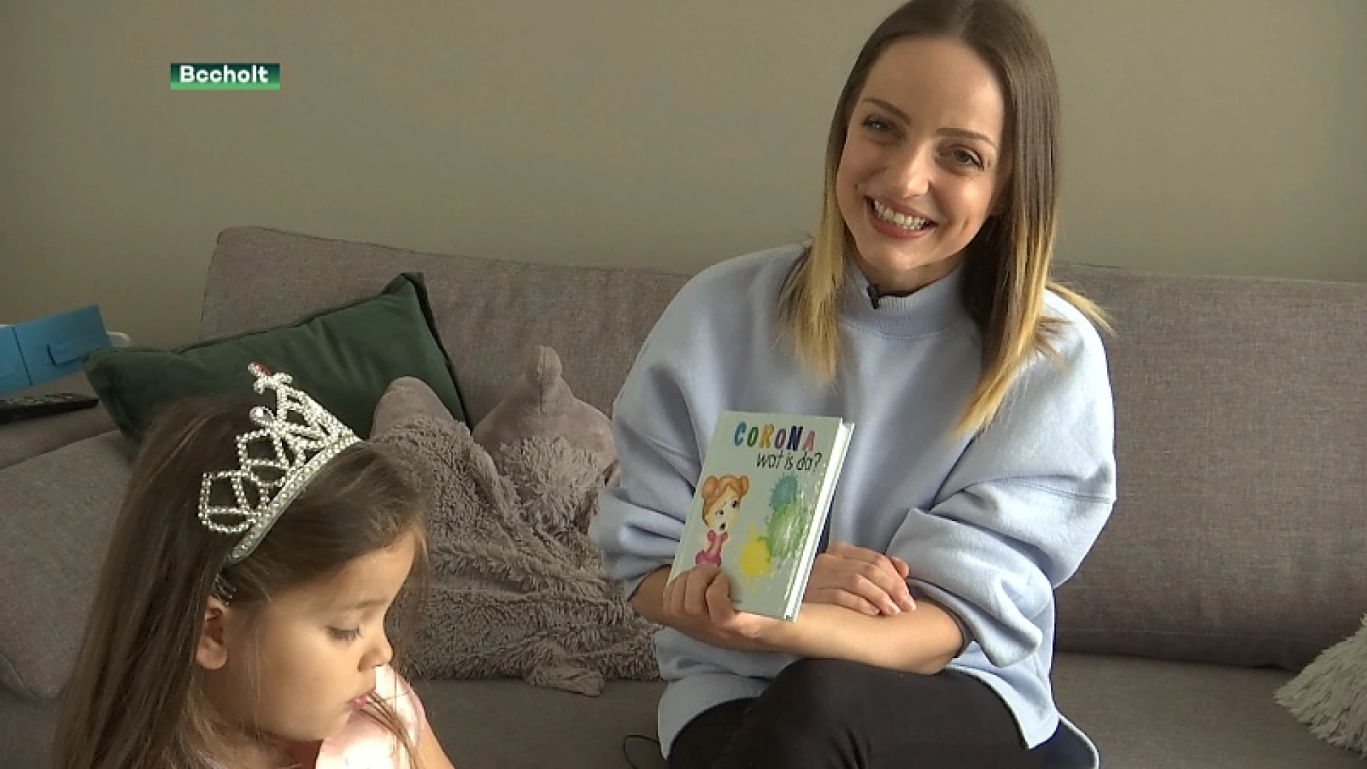 Moeder van vierjarige schrijft boekje over corona voor kinderen