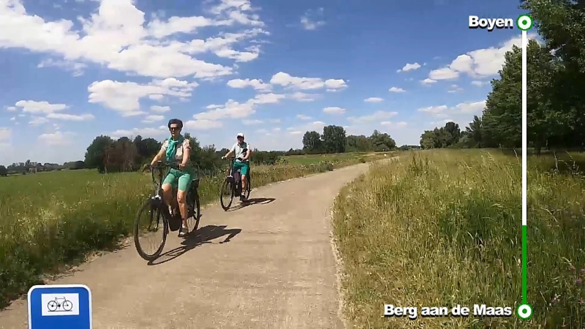 Fruitige landschappen met pit: Berg aan de Maas naar Boyen