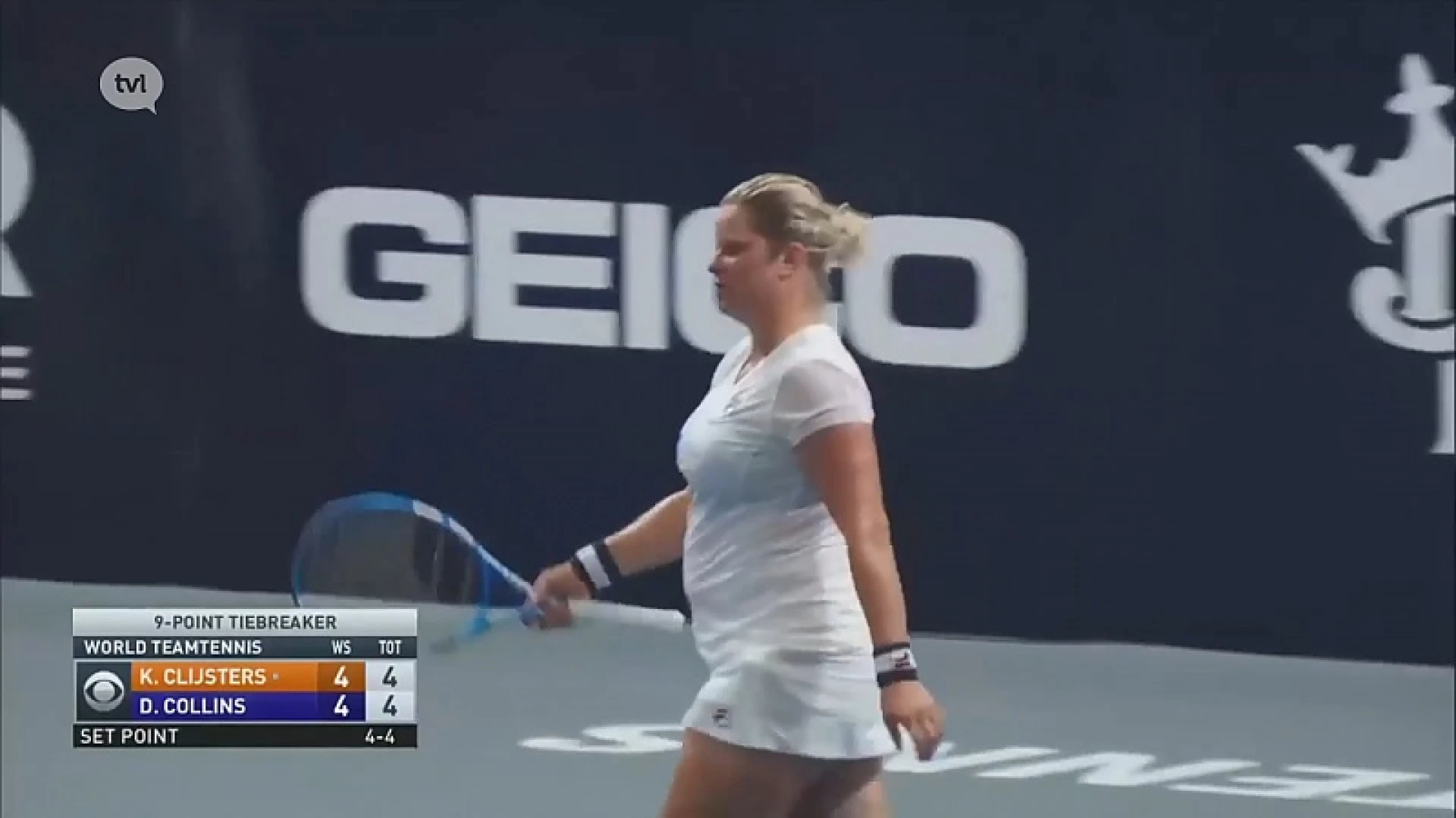 Kim Clijsters blijft winnen in de Verenigde Staten