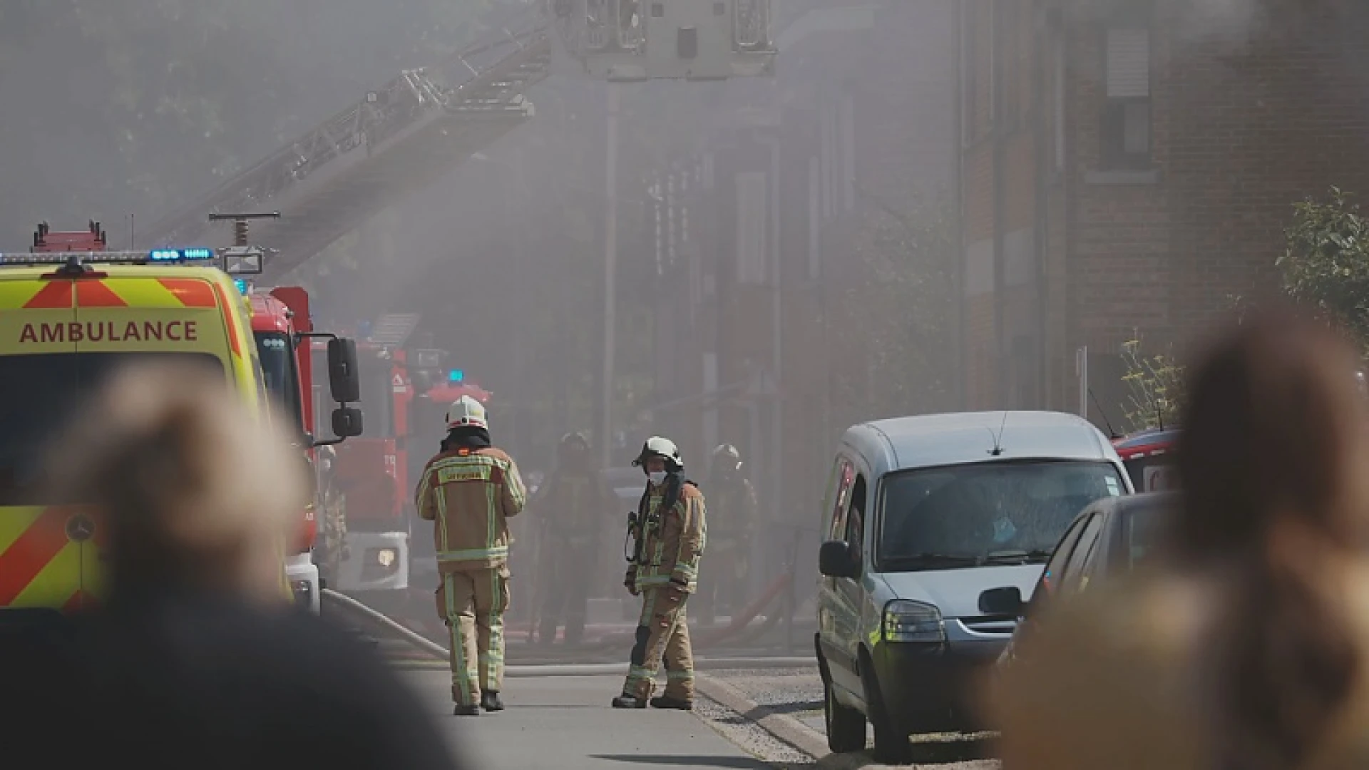 Drie gezinnen dakloos door brand in Koersel
