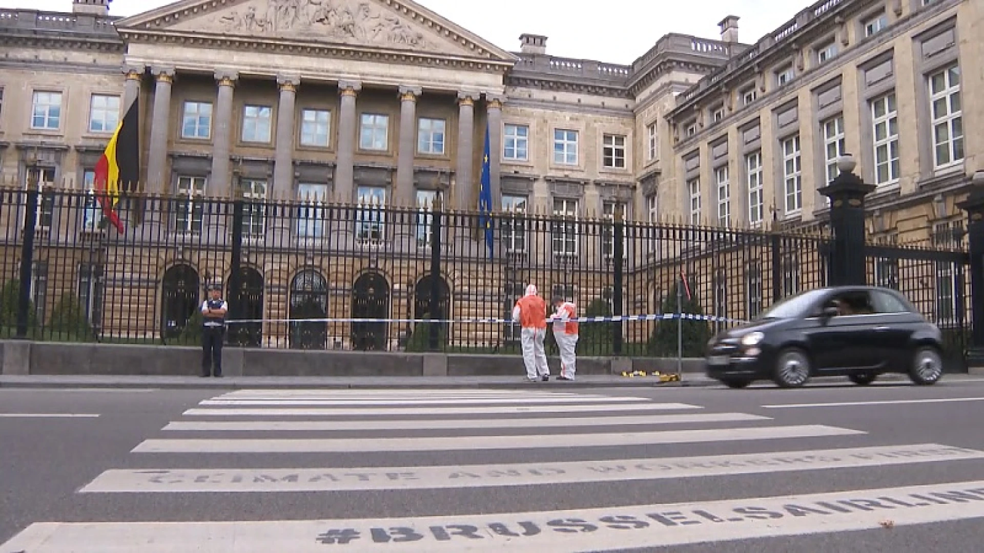 Man die molotovcocktail naar federaal parlement gooide is 36-jarige Limburgse rechtsextremist