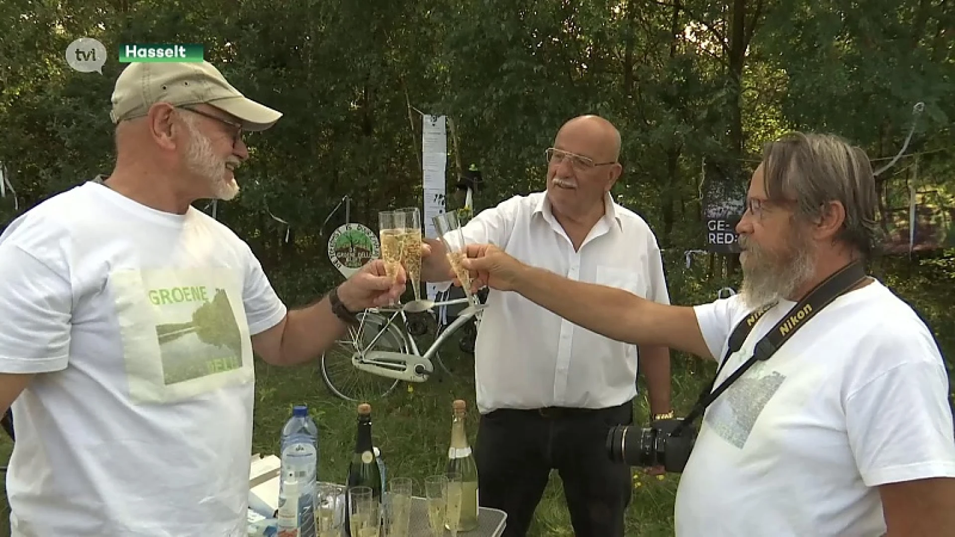 Actiefront viert feest voor het behoud van Groene Delle