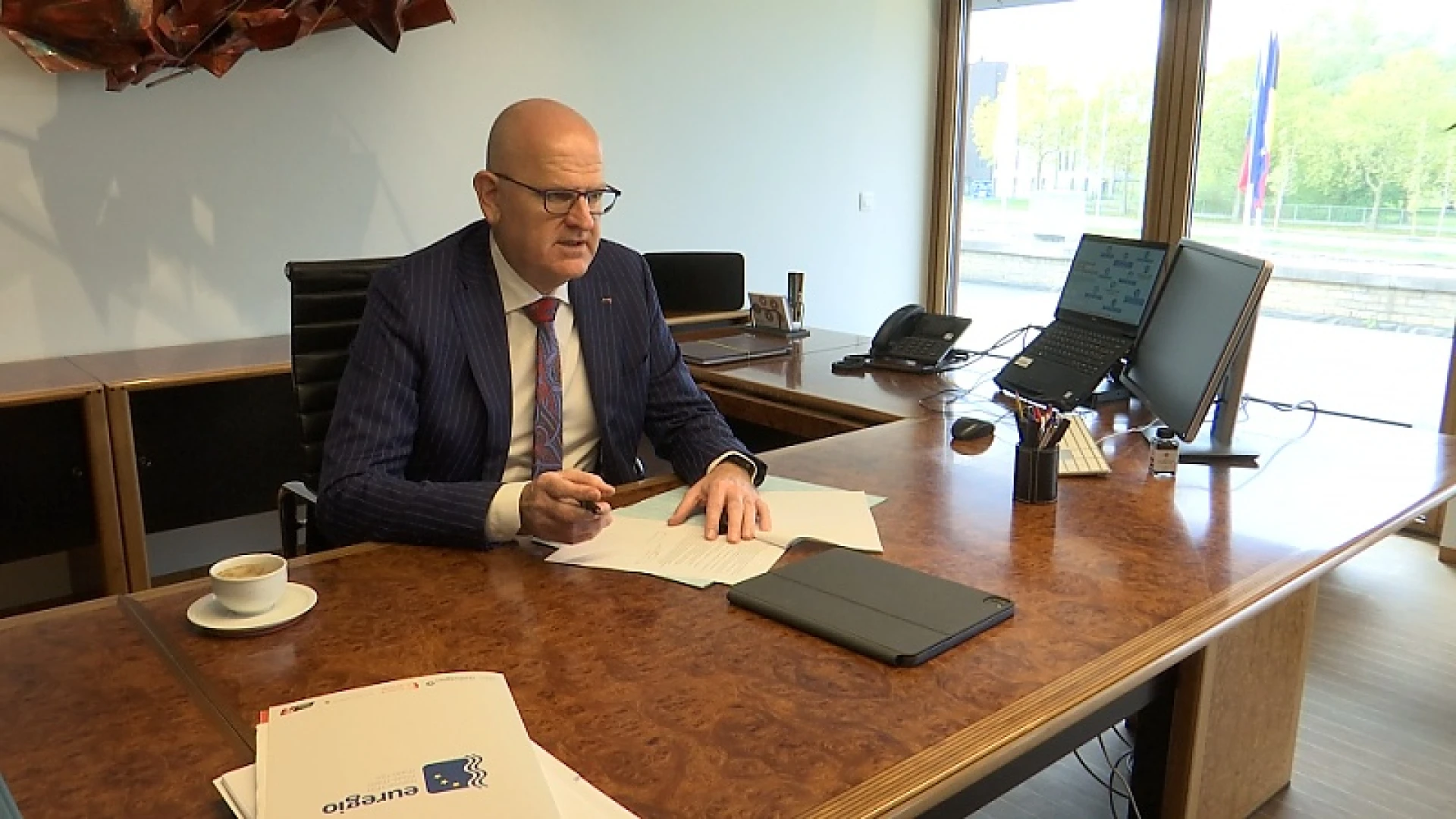 Gouverneur Lantmeeters begint met burgemeestersronde: "Rol spelen in fusiegesprekken"