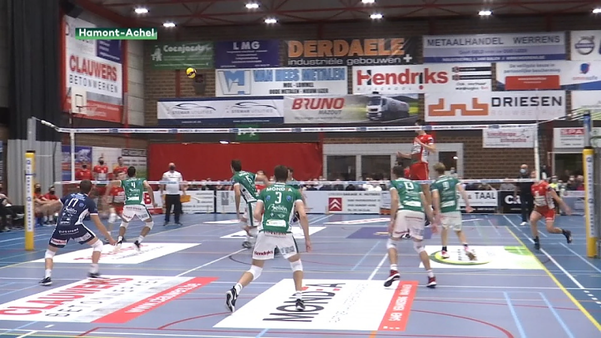 TVL.be zendt vanavond volleybalwedstrijd Tectum Achel tegen Roesalare uit