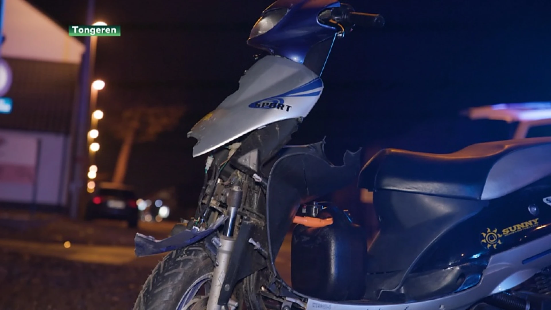Chauffeur rijdt scooter met koppel omver in Borgloon en vlucht
