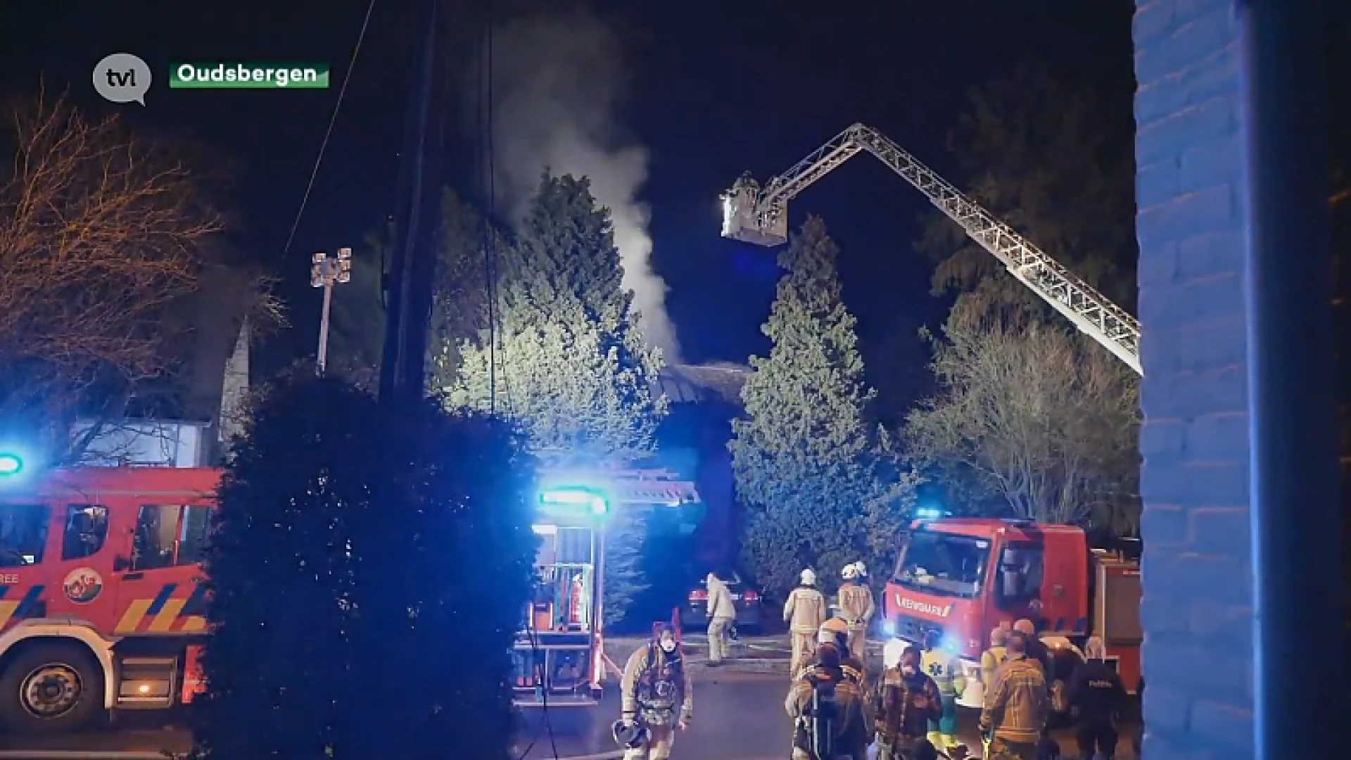Vrouw komt om bij woningbrand in Oudsbergen