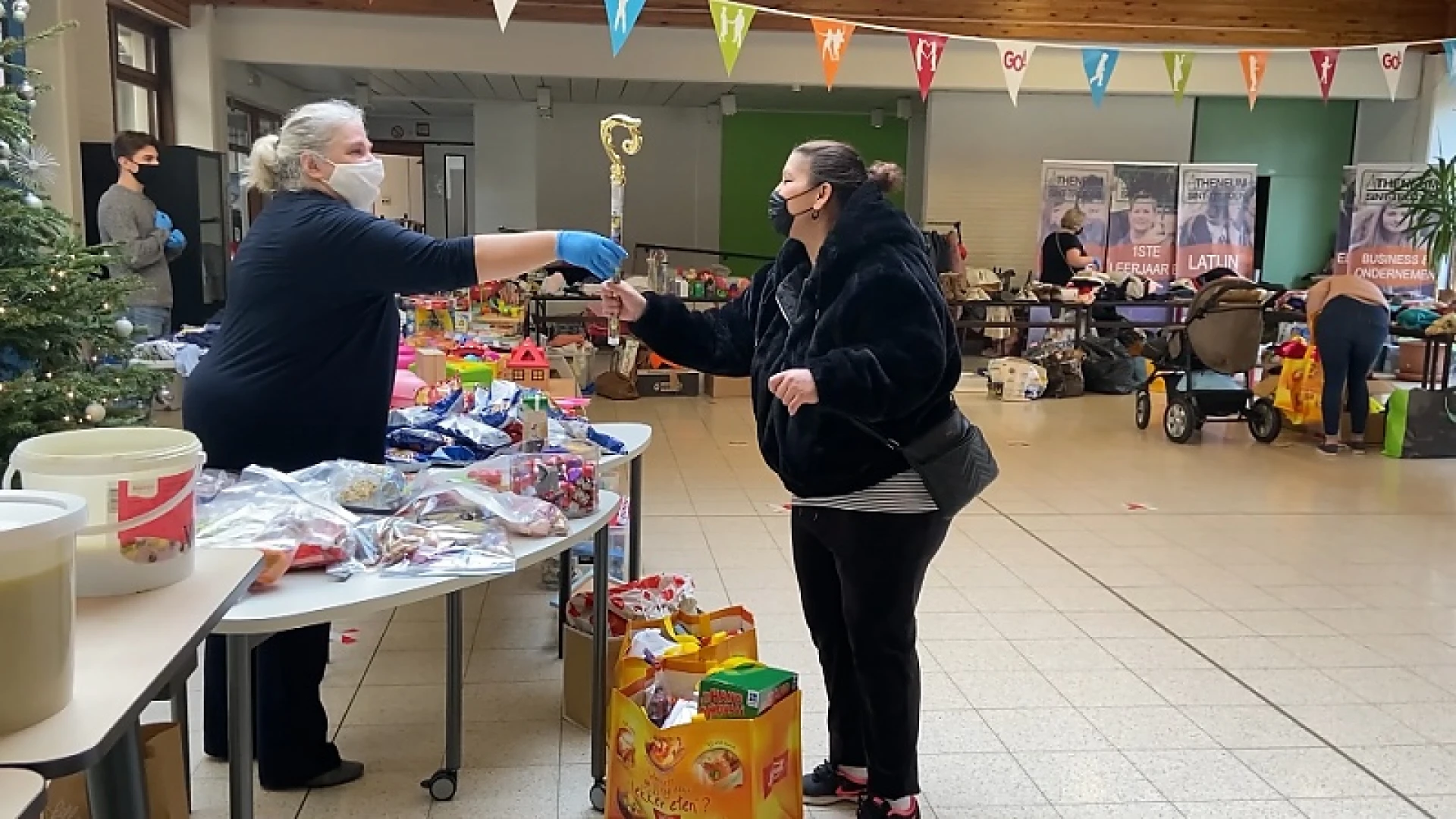 Truiense kansarmen krijgen vroeg kerstcadeau