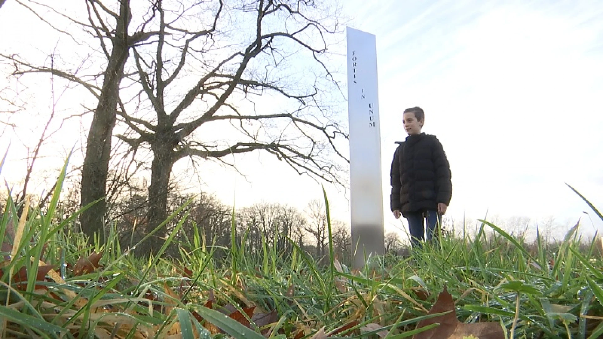 Geheimzinnige monoliet duikt op in Maaseik
