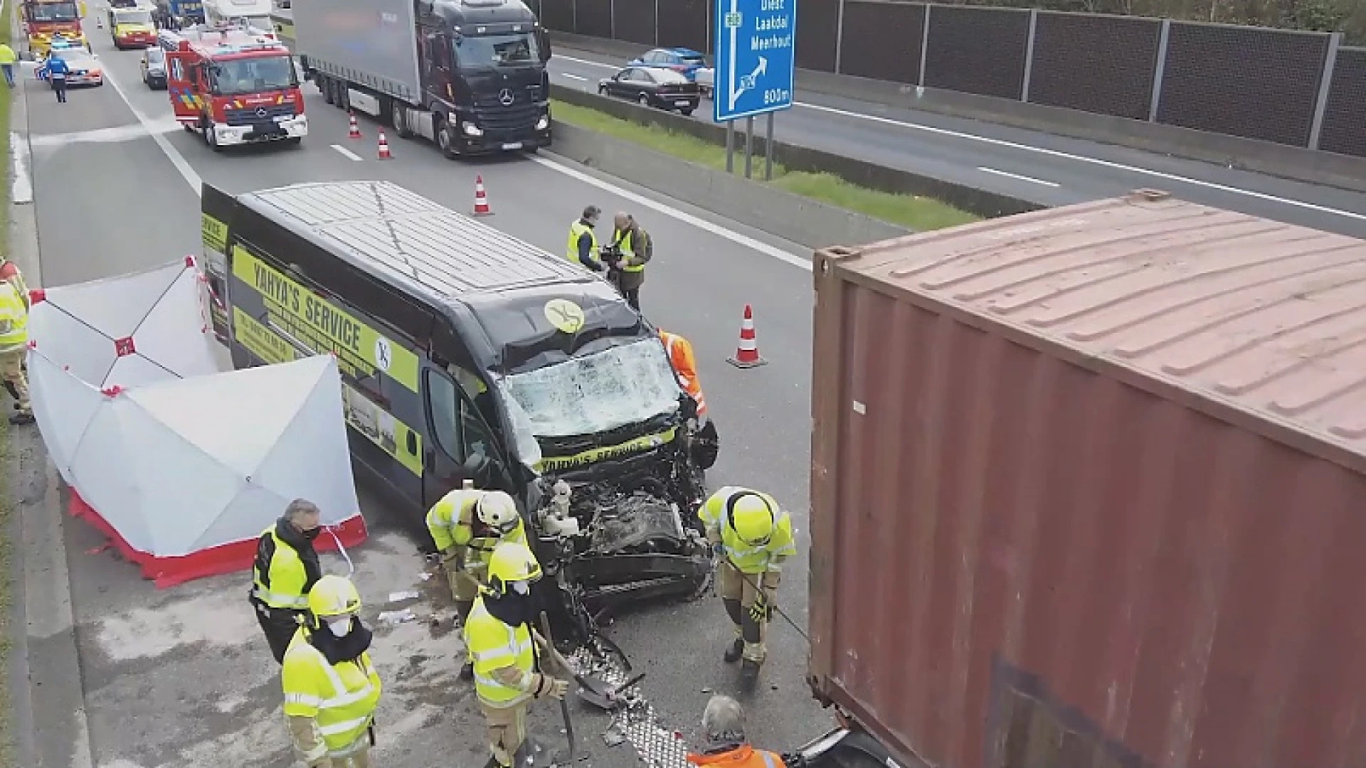 Heusdenaar verongelukt bij ongeval op E313