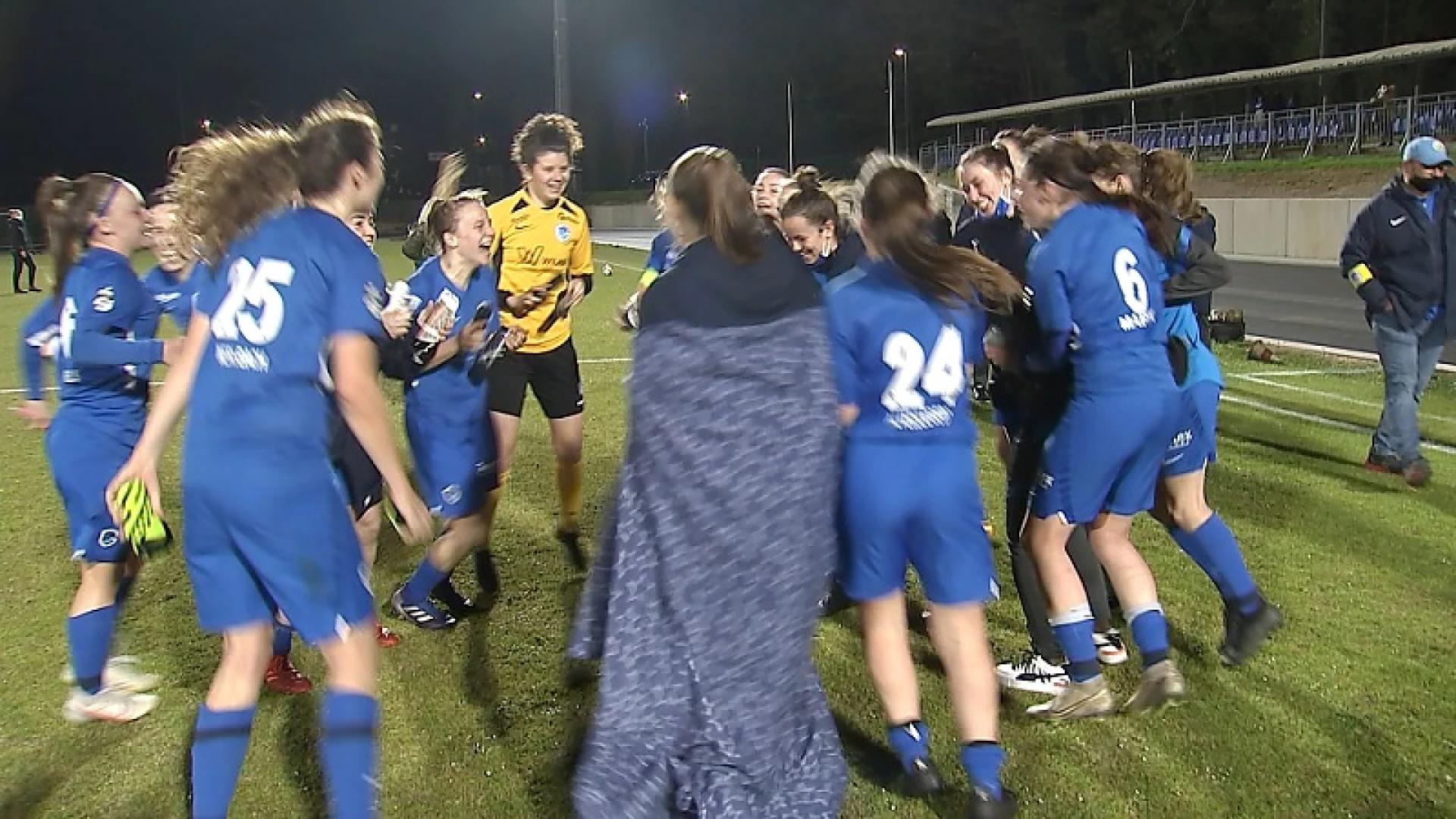 KRC Genk Ladies winnen in Woluwe