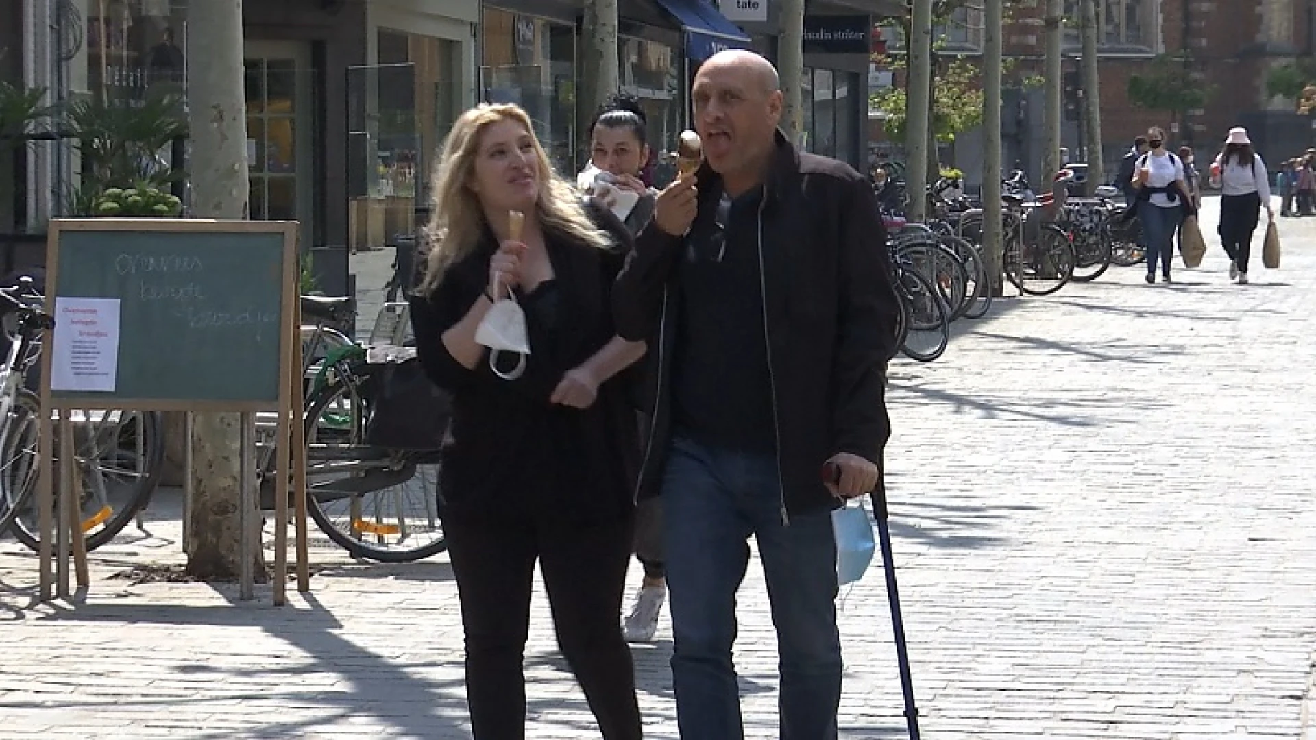 Mooi weer bij opening terrassen op 8 mei of blijft het koud?
