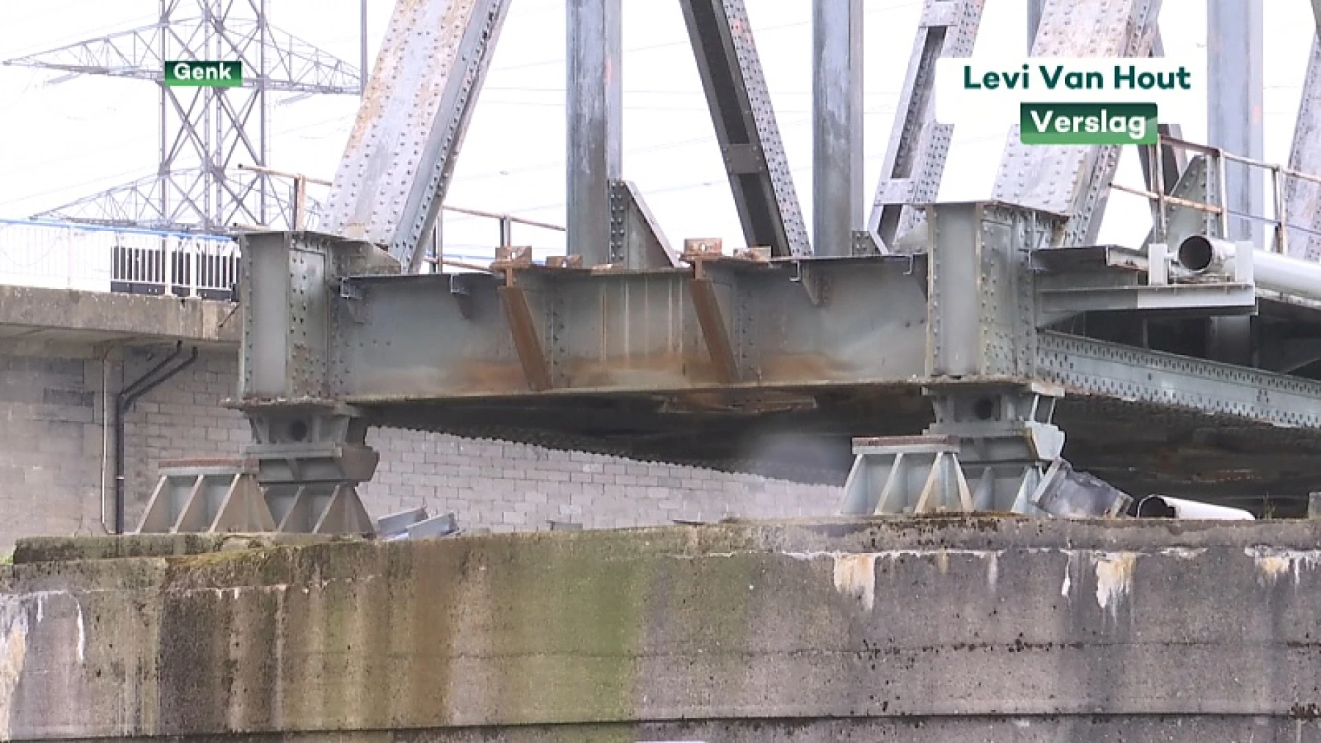 Spoorwegbrug in Genk wordt verhoogd