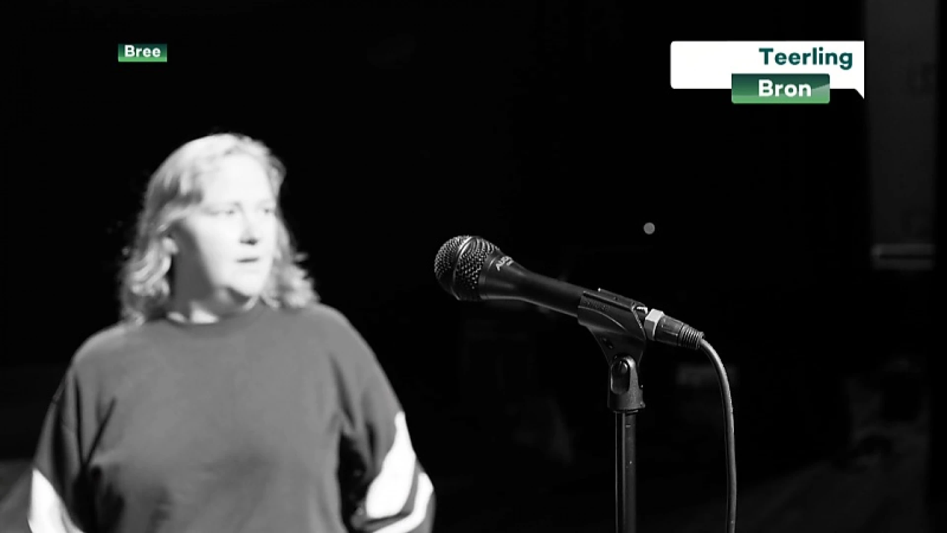 Actrice Joke Emmers en woordkunstenaar Jee Kast maken theatervoorstelling