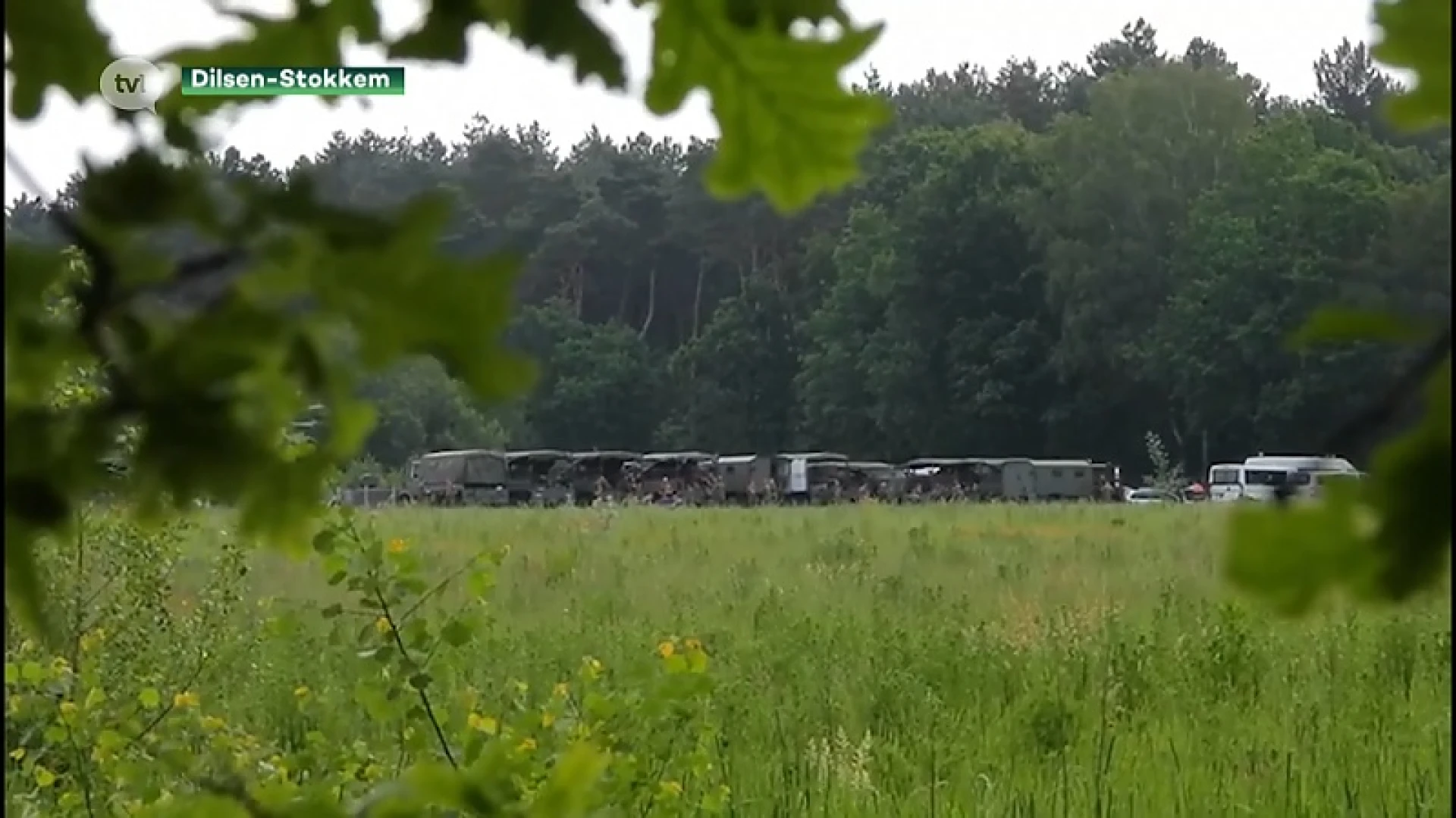 Hele avond is verder gezocht naar Jurgen Conings in Heuvelsven in Dilsen-Stokkem
