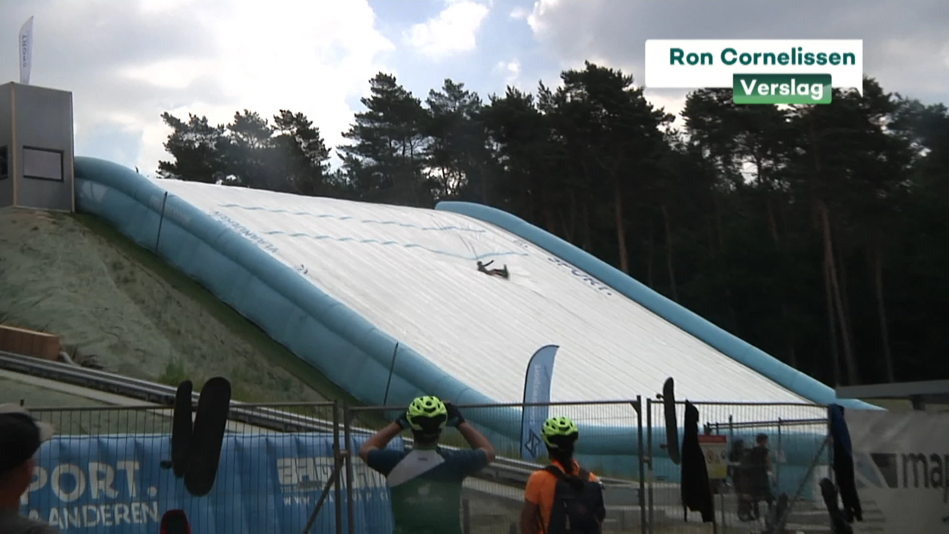 Oude skipiste van Genk omgetoverd tot  spectaculaire dryslope in Kattevennen