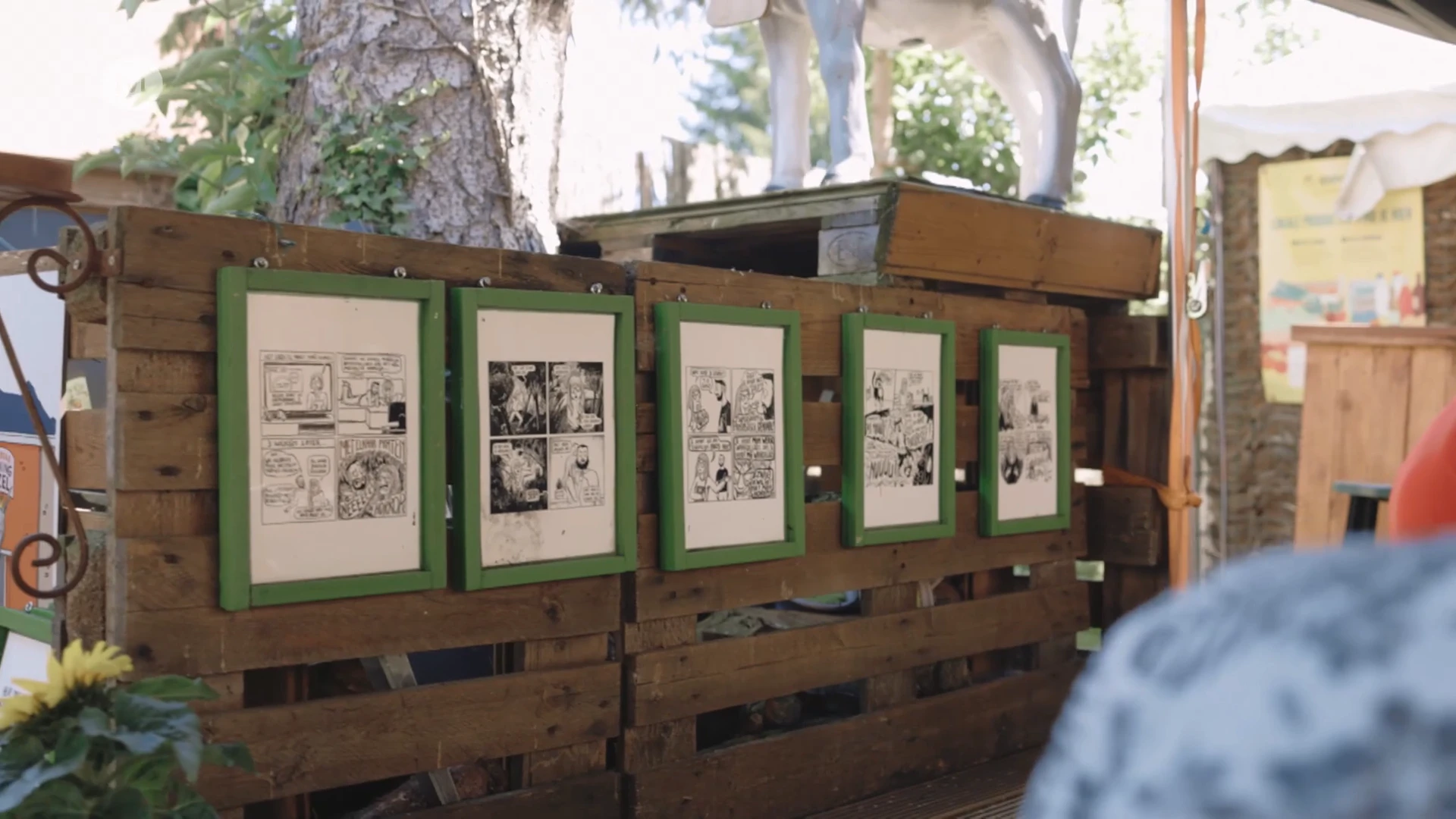 ZOMERTIP - Cartoonwandeling Lede