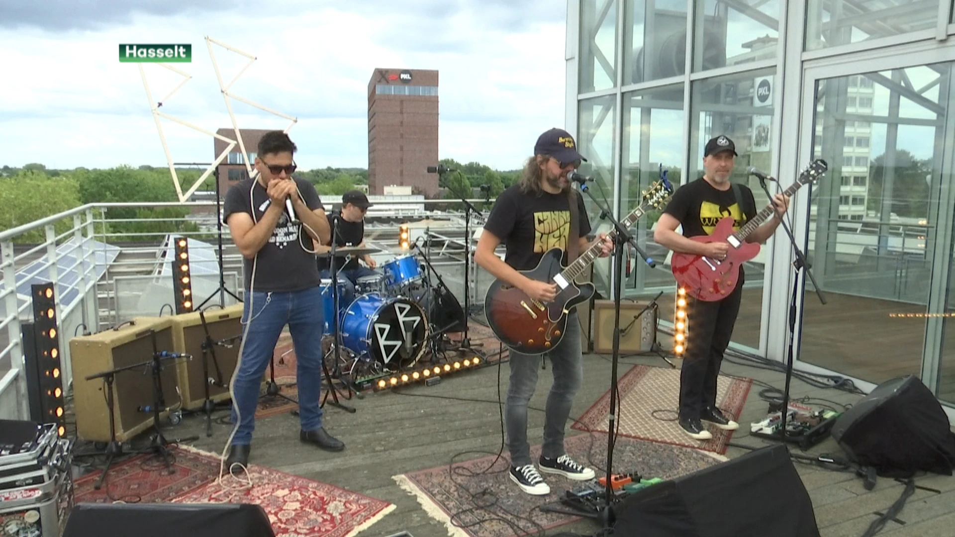 Rooftop Sessions op het dak van PXL in Hasselt