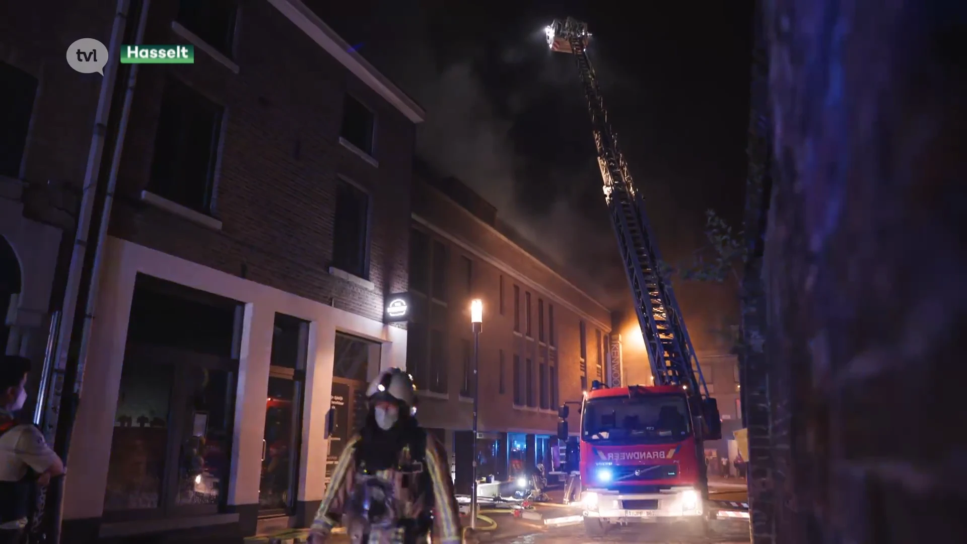Rookontwikkeling in het centrum van Hasselt lokt kijkers