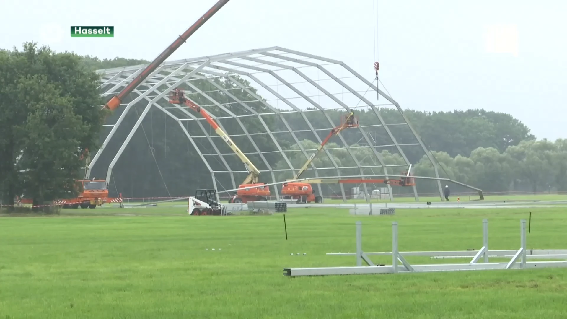 WATEROVERLAST: organisatoren Pukkelpop bereiden zich voor op regenweer