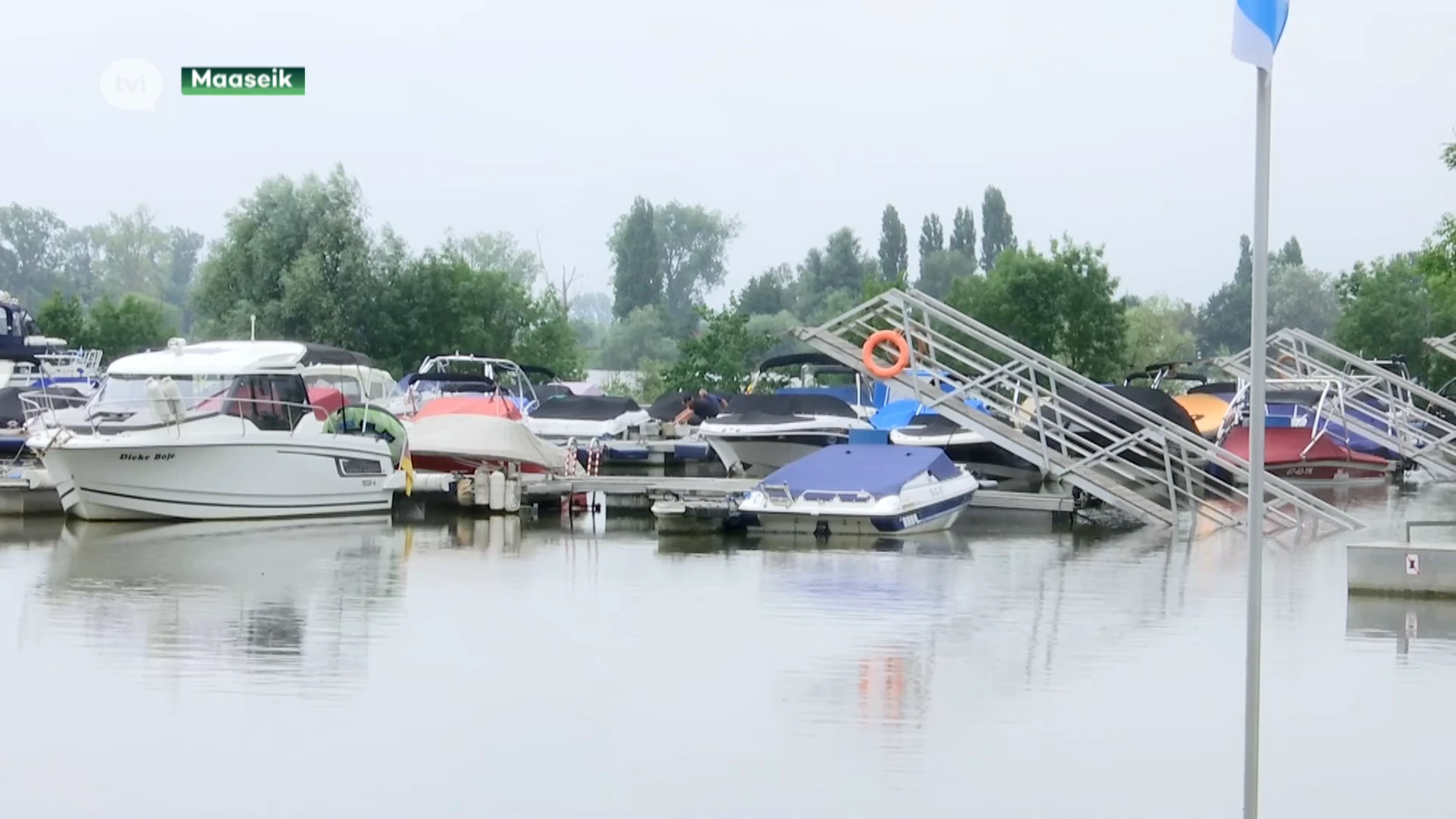 450 boten losgeslagen in Maaseikse jachthaven