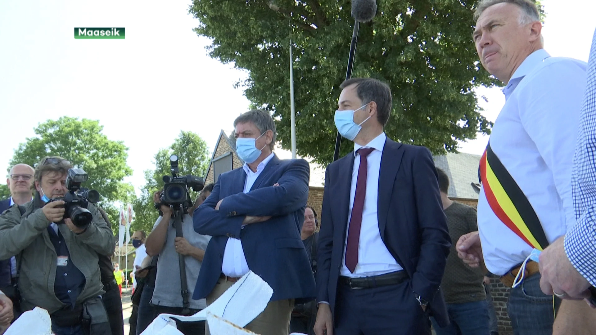 De Croo en Jambon bezoeken fel getroffen Heppeneert