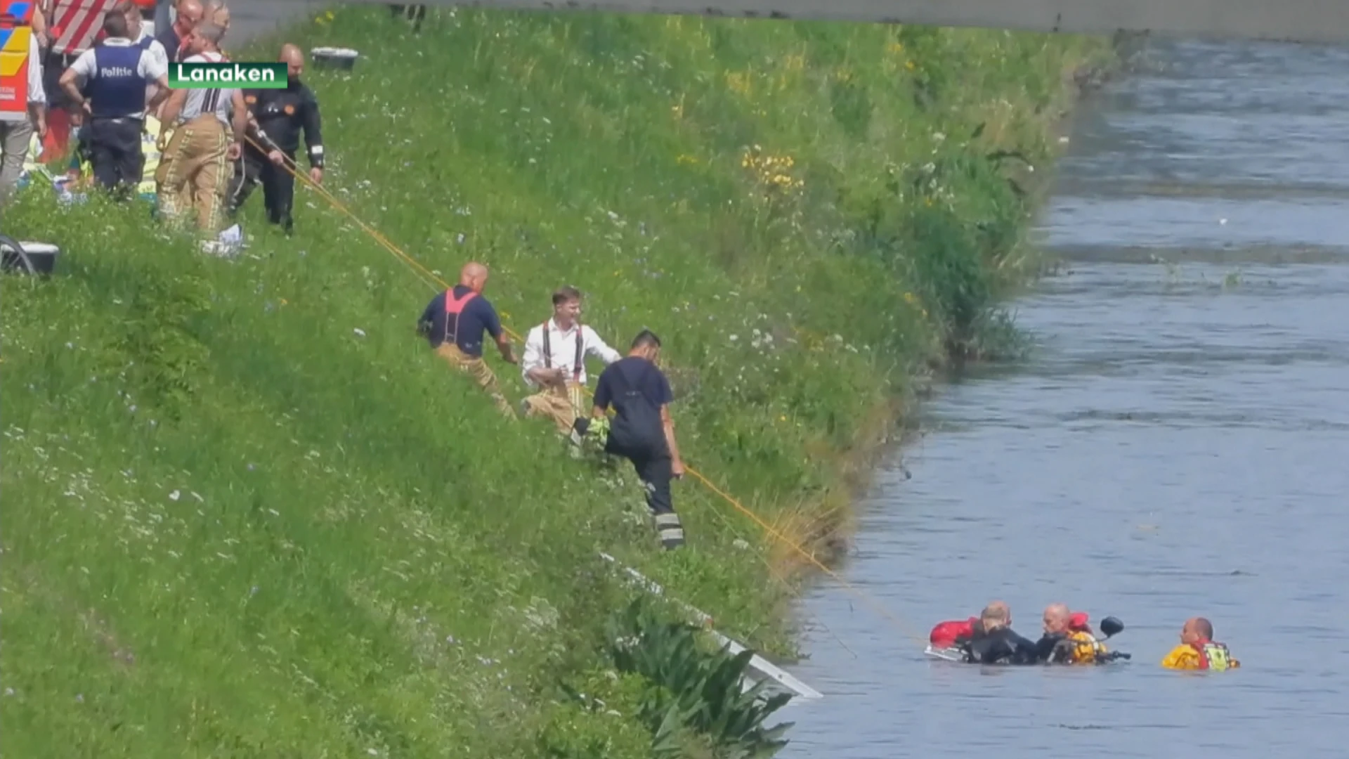 Drenkeling ongeval Lanakens kanaal overleden
