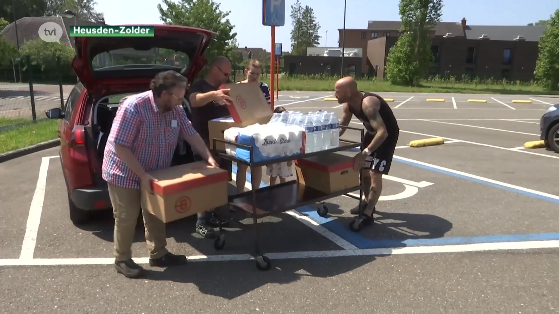 Golf van solidariteit in Heusden-Zolder: vooral nood aan babyspullen, drinkbaar water en poetsmiddelen